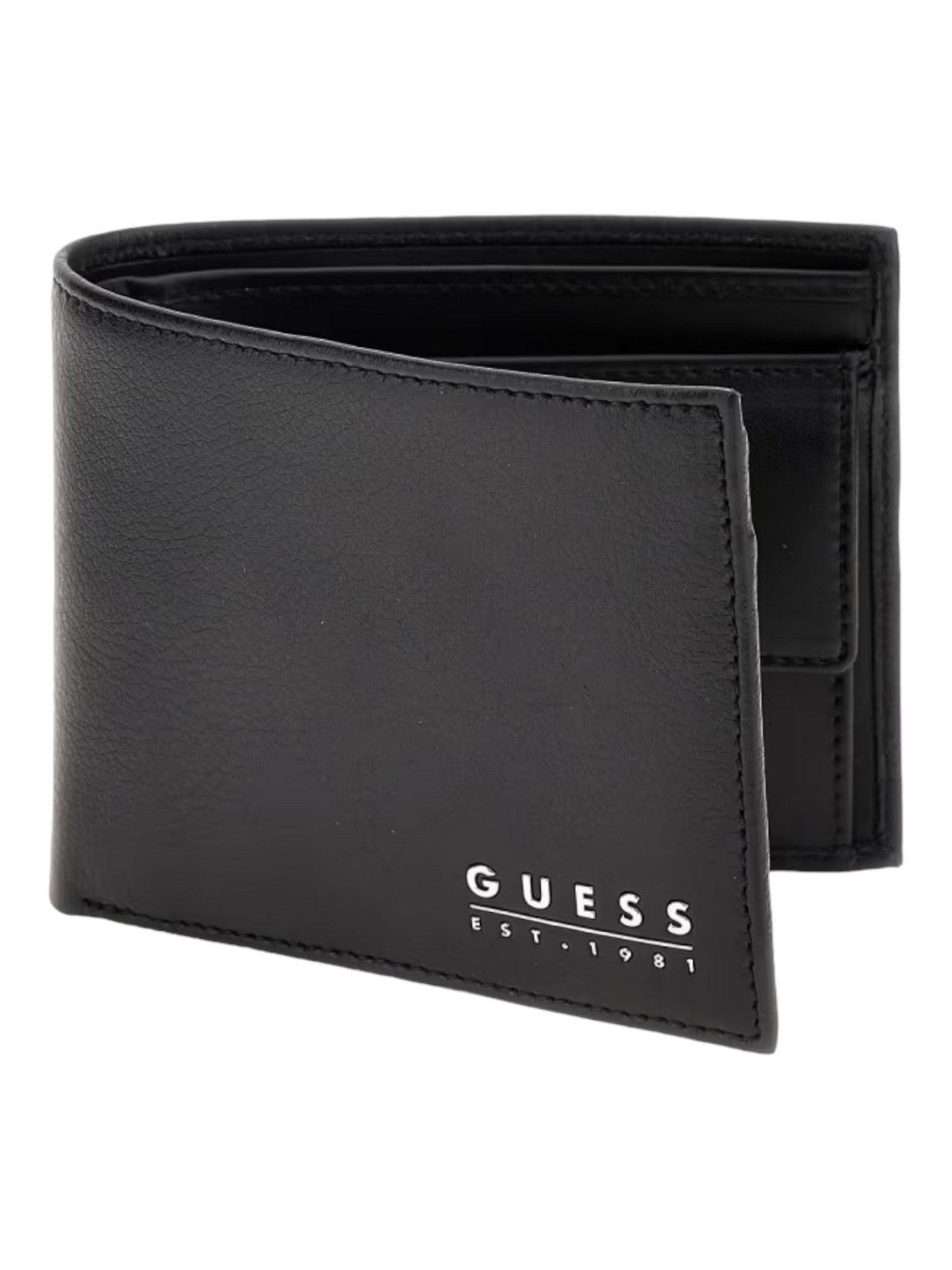 GUESS Portafoglio Uomo Fidenza Slg SMFIDA LEA20 BLA Nero gioboutiqueweb