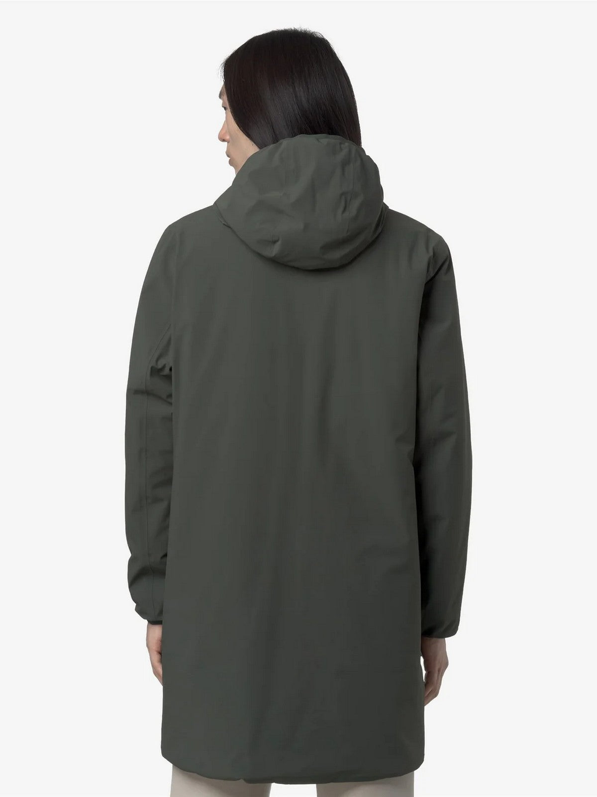 K-WAY Giubbino Uomo JACOB ST WARM DOUBLE K6128WW B2P GREEN BLACKISH - Gr