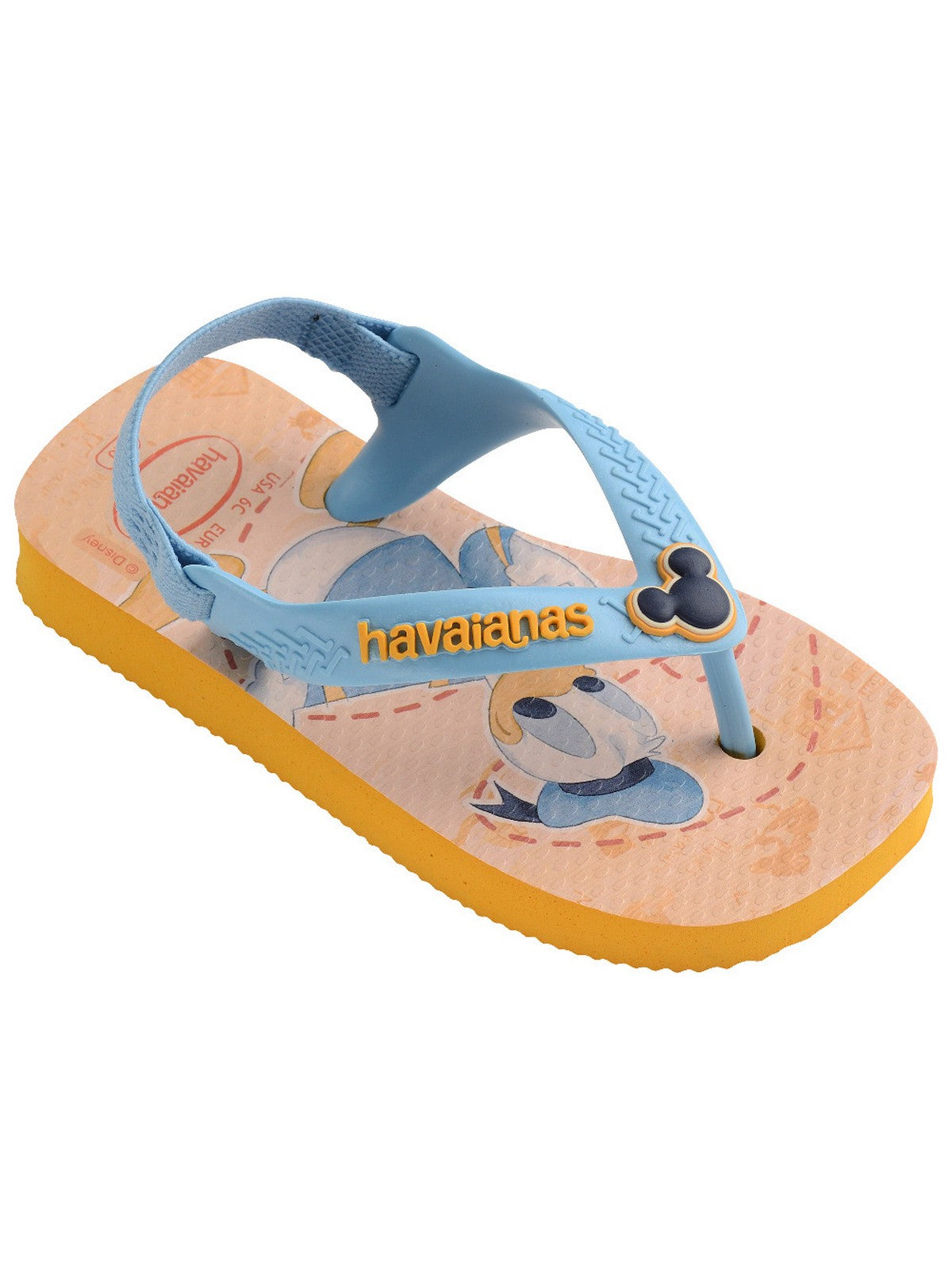 HAVAIANAS Infradito Bambini e ragazzi Hav. Baby disney classic II 4137007.1740 Giallo gioboutiqueweb