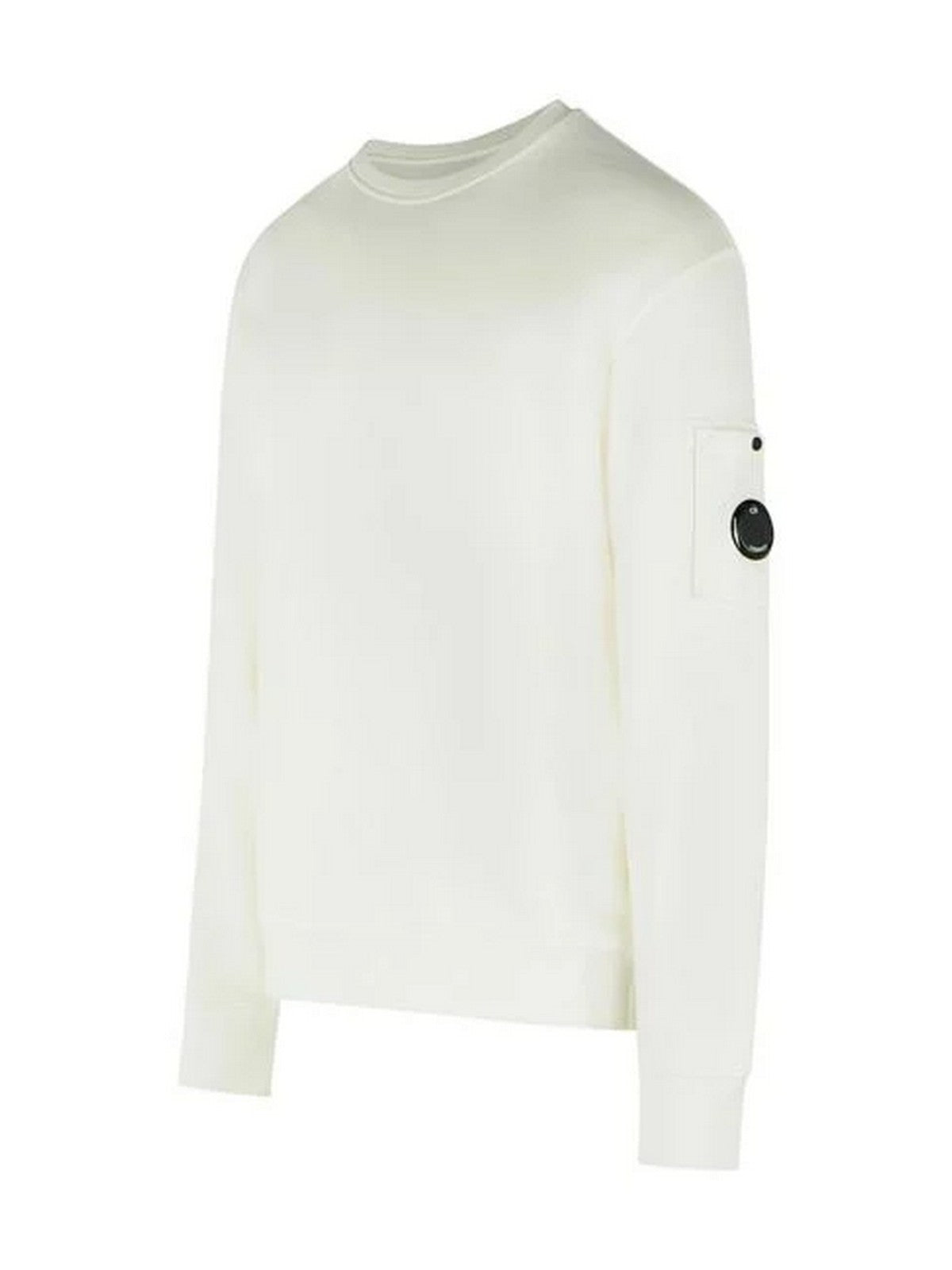 C.P. COMPANY Felpa Uomo 20CMSS036A110044G 103 103 - GAUZE WHITE