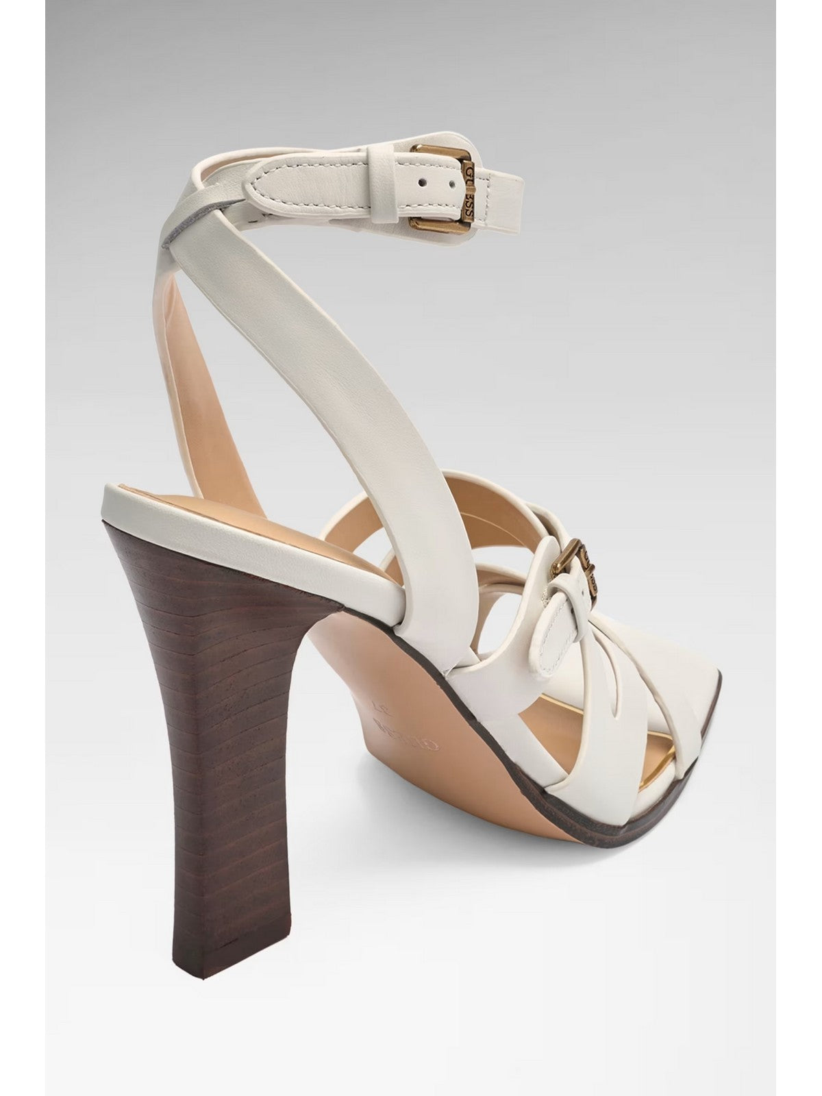 GUESS Sandalo Donna RADELA FLJRAD LEA03 WHITE WHITE