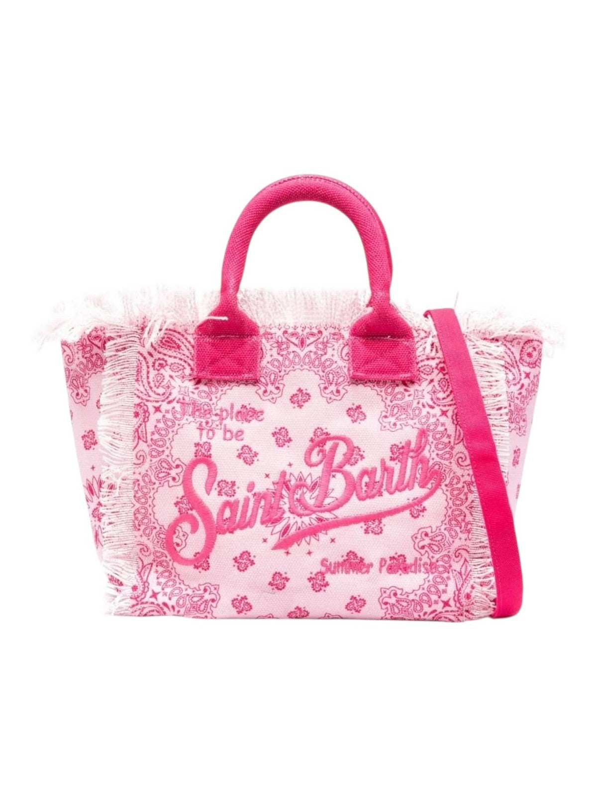 MC2 SAINT BARTH Borsa Donna COLETTE 04107H BANDANNA ROUND 2177 EMB gioboutiqueweb