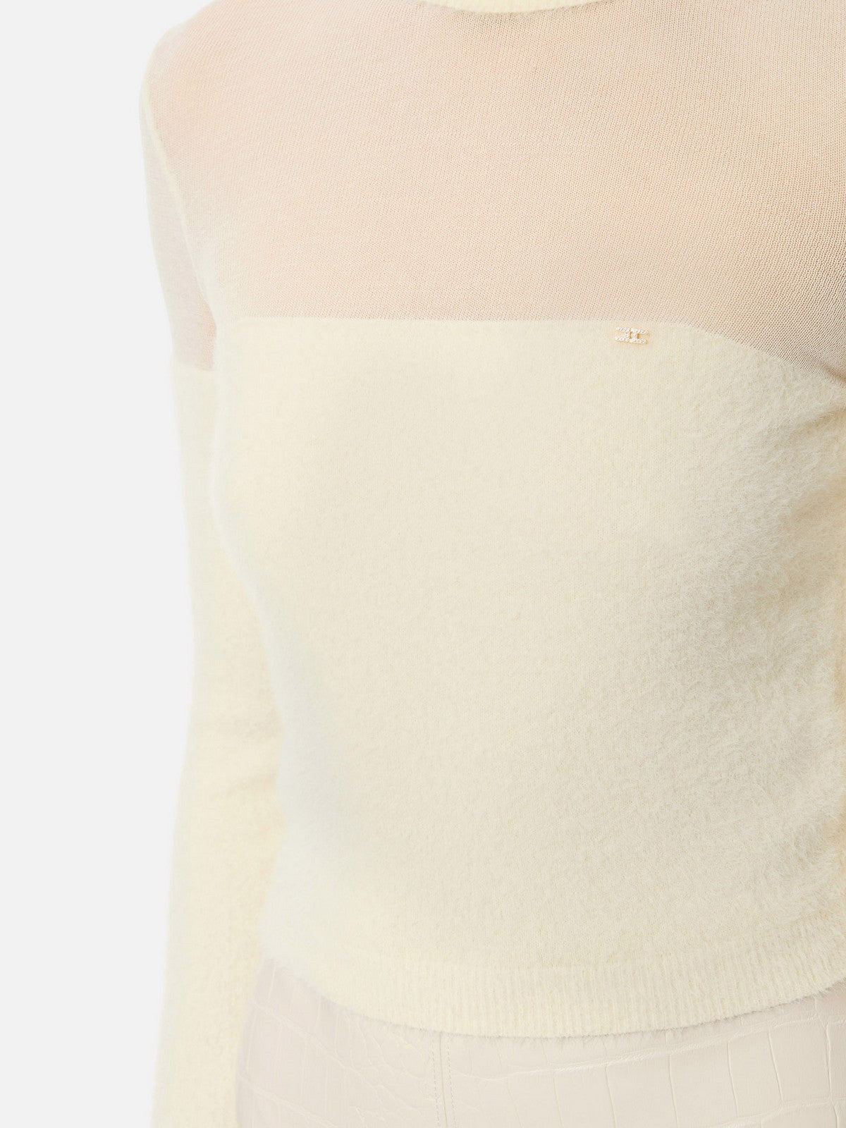 ELISABETTA FRANCHI Maglia Donna MK54T57E2 DZ9 MILK