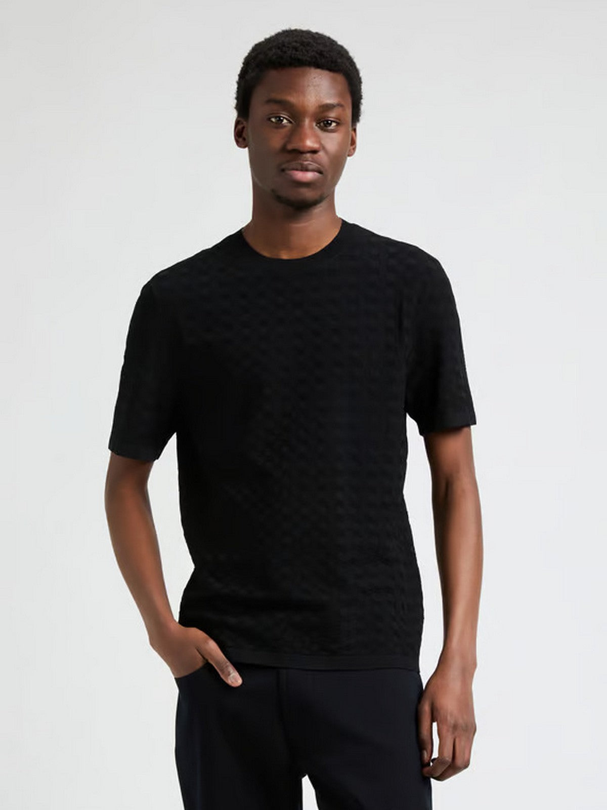EMPORIO ARMANI Maglia Uomo EM001564 AF14853 FC072 Nero gioboutiqueweb