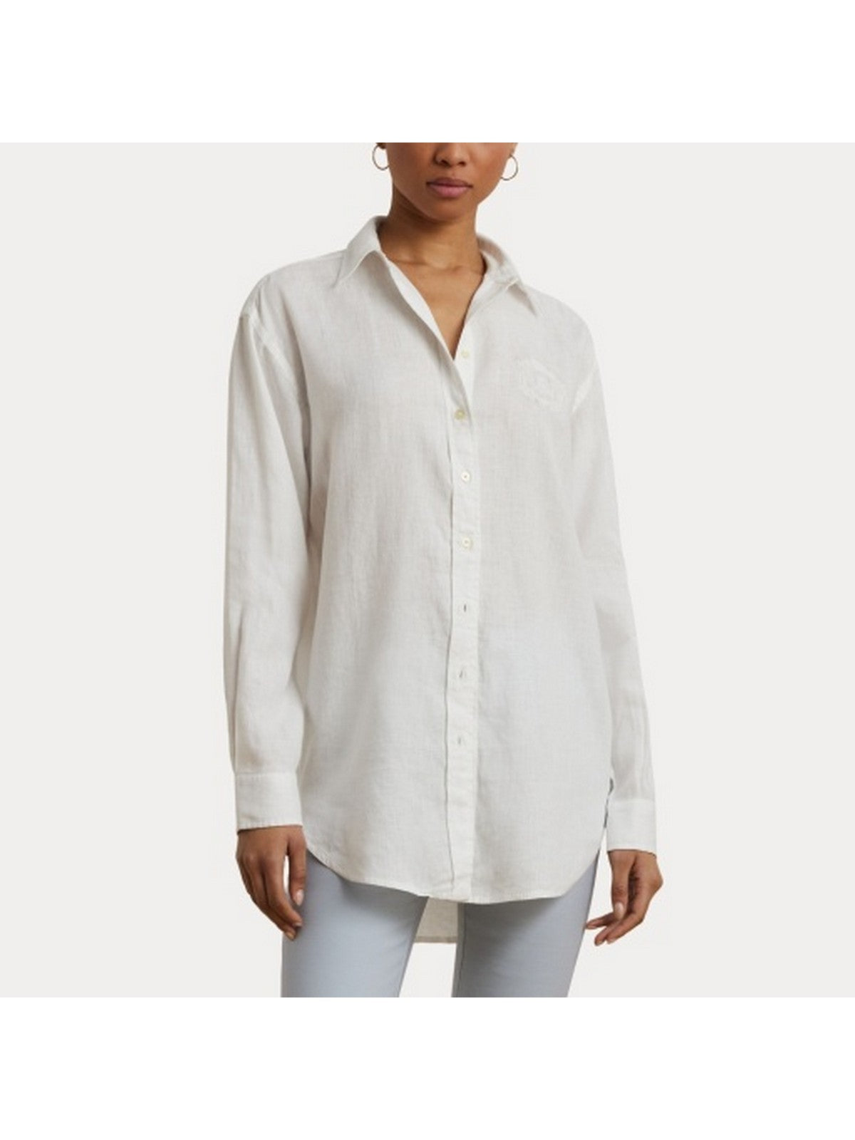 LAUREN RALPH LAUREN Camicia Donna ZAVANDRA 200966201 001 Bianco gioboutiqueweb