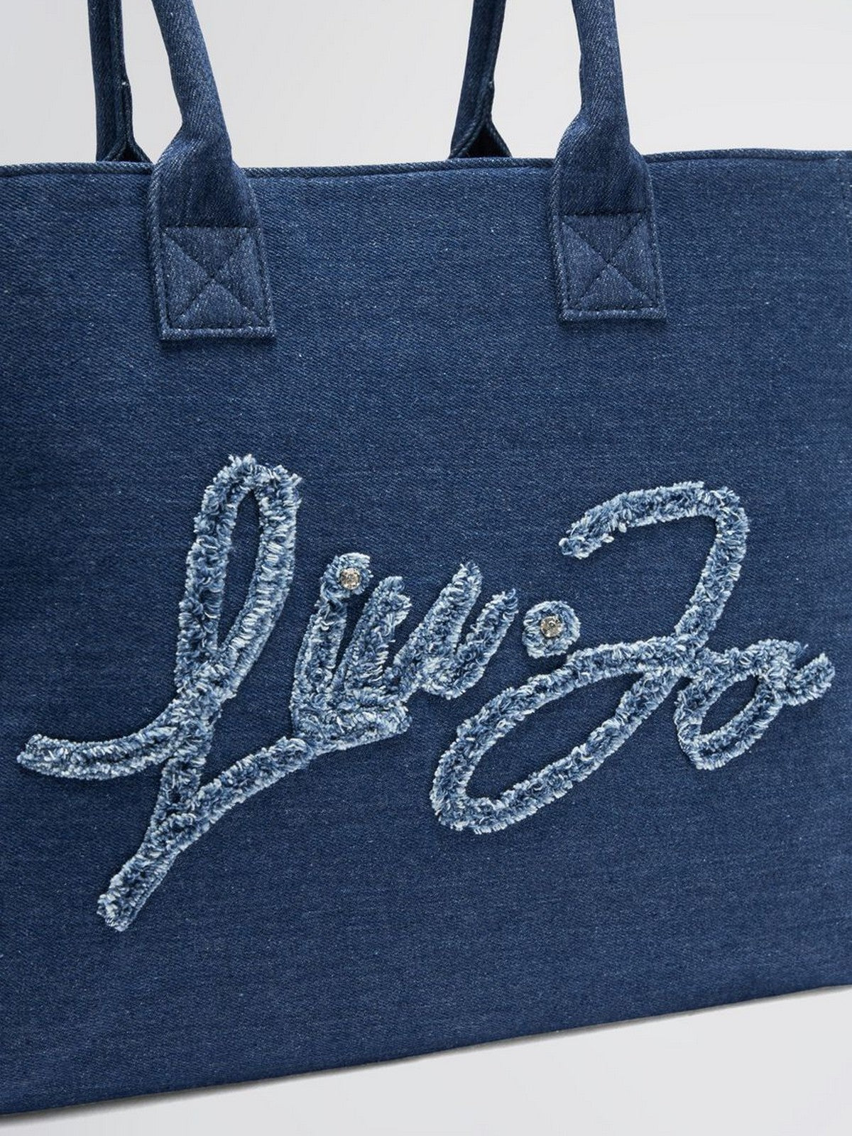 LIU JO BEACHWEAR Borsa Donna VA5208D0001 00770 BLU DENIM gioboutiqueweb