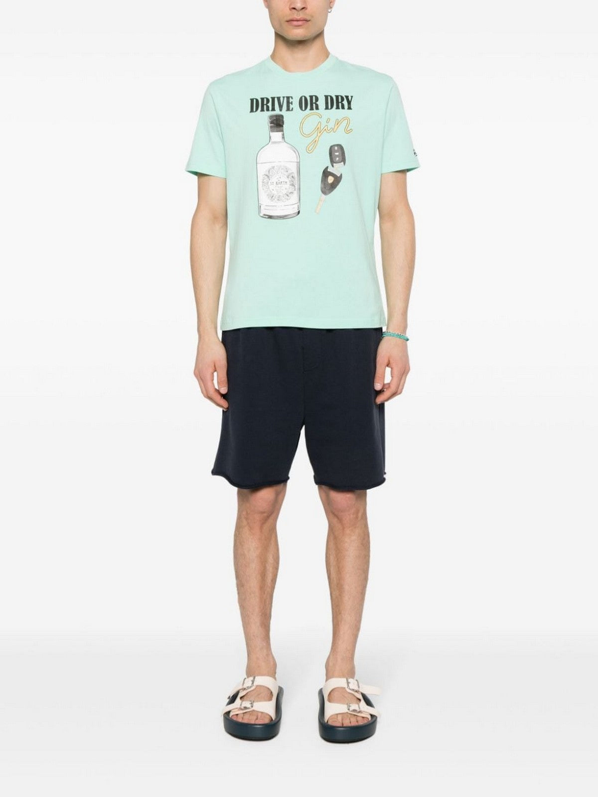 T-shirt MC2 Saint Barth i Polo Men Tshirt Man 04643f Verde