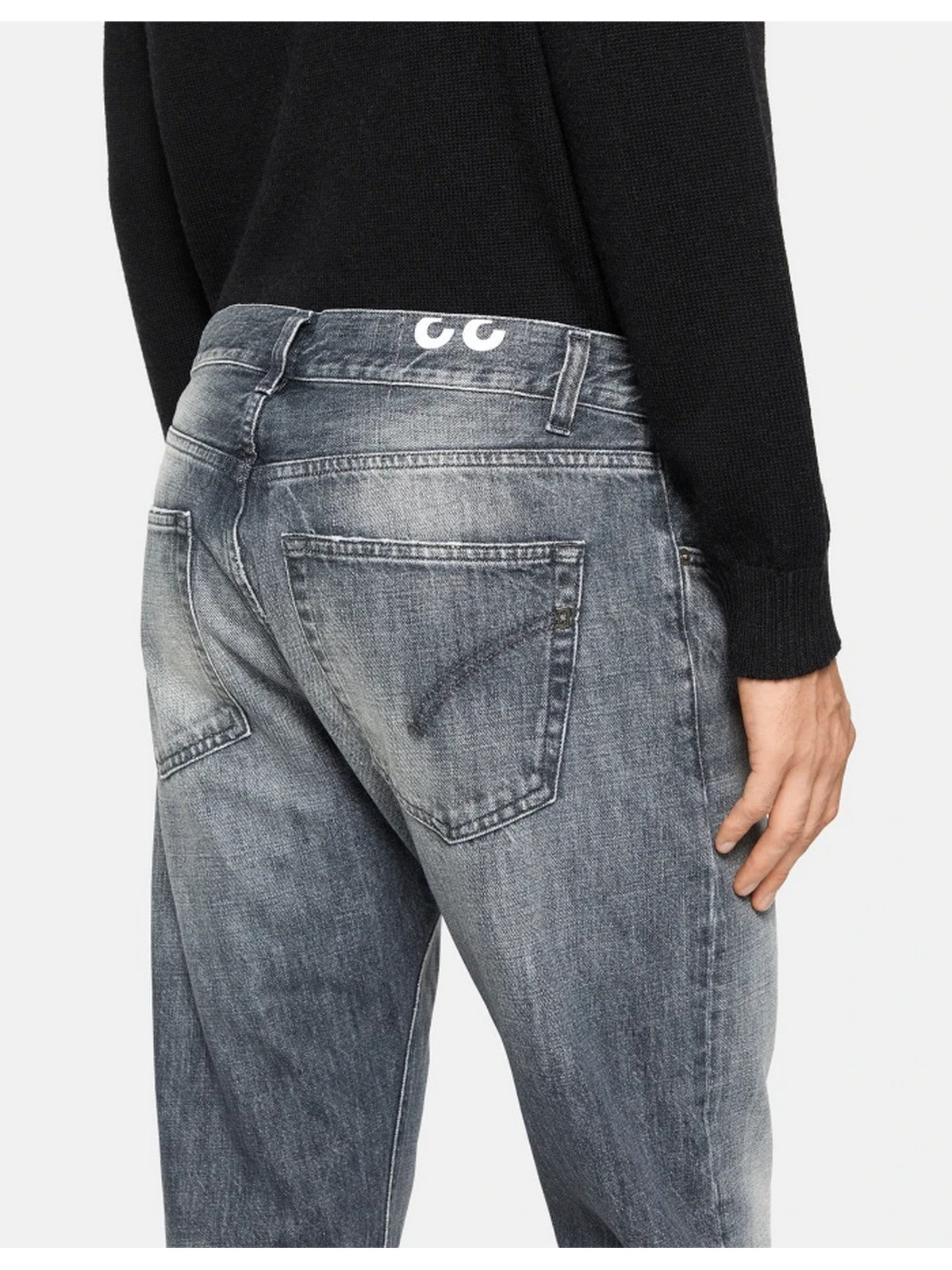 DONDUP Jeans Uomo PANTALONE DIAN UP576 DFH270U HT1 800 Grigio gioboutiqueweb