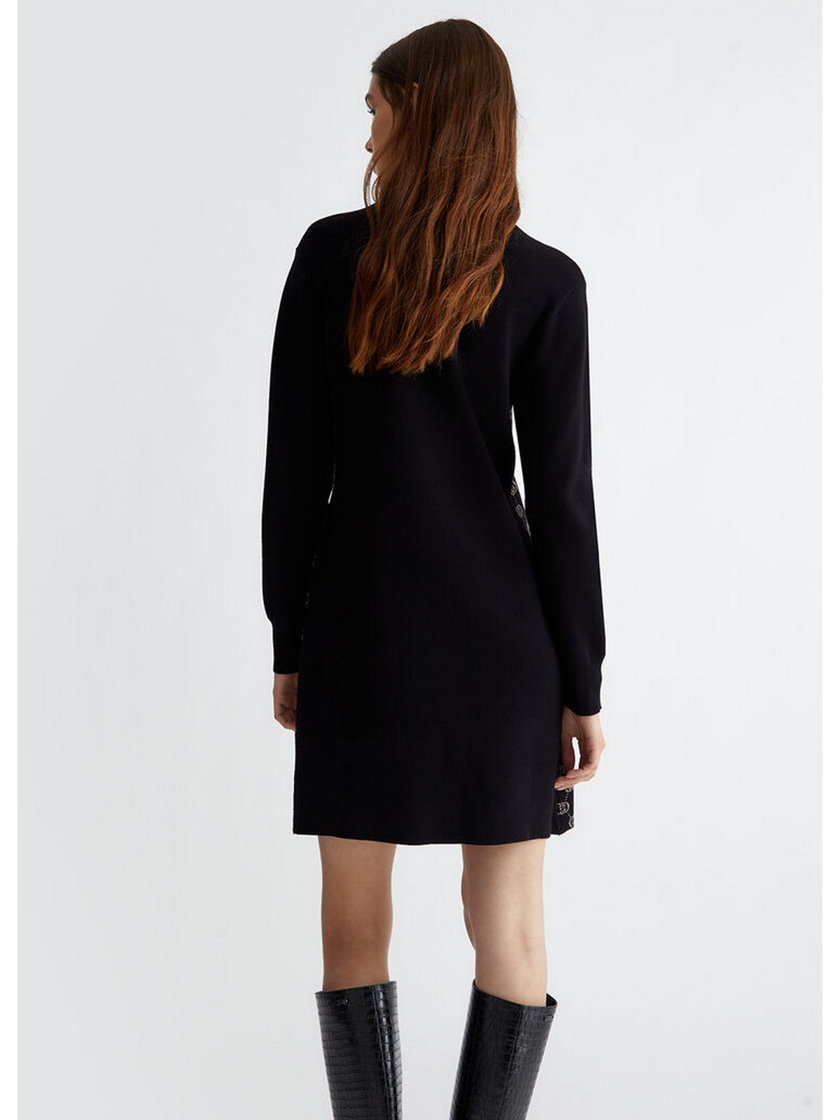 LIU JO SPORT Abito Donna TF4227MS63L A4279 Nero gioboutiqueweb