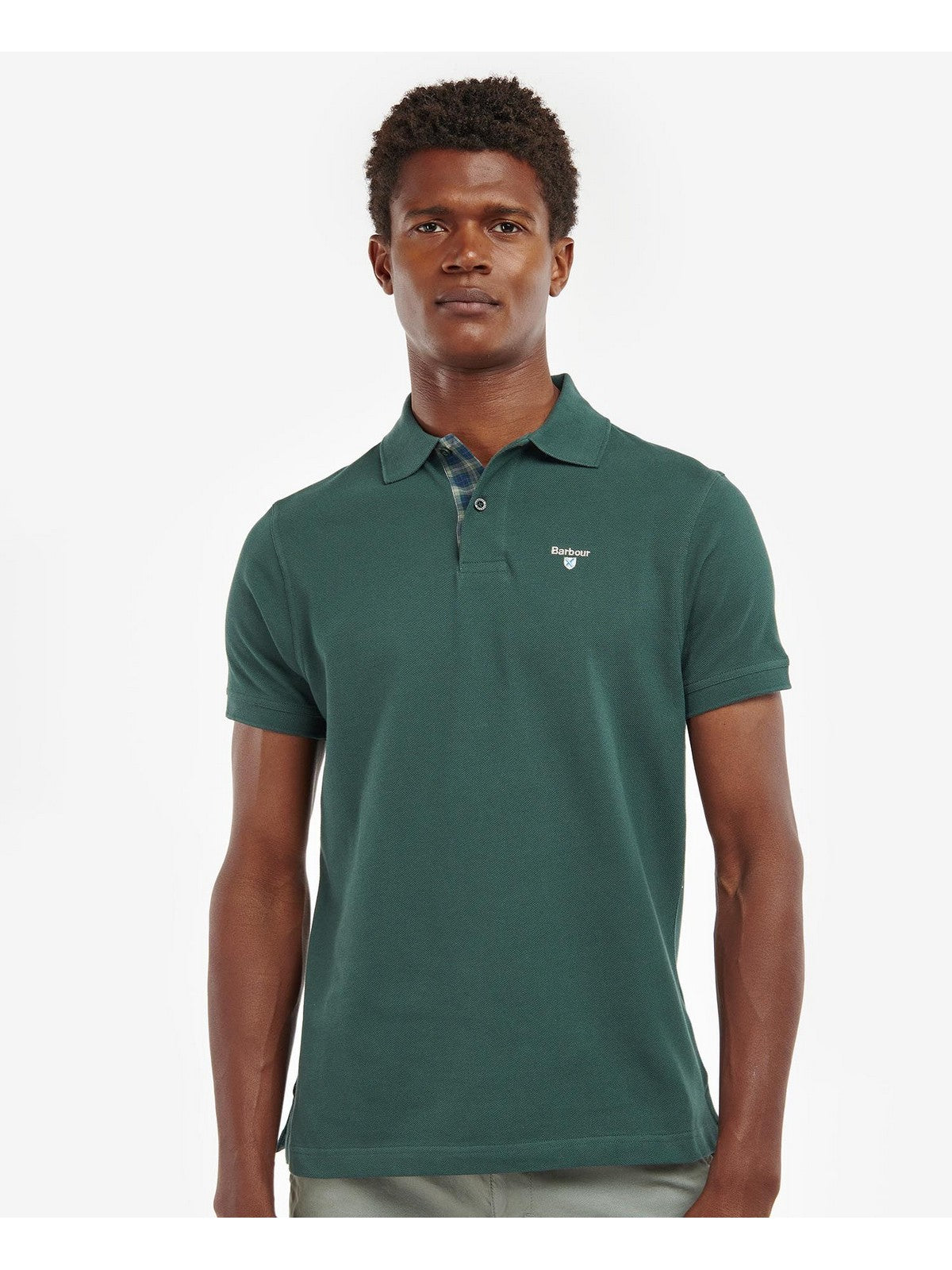 BARBOUR Polo Uomo MML0012 GN89 Verde gioboutiqueweb