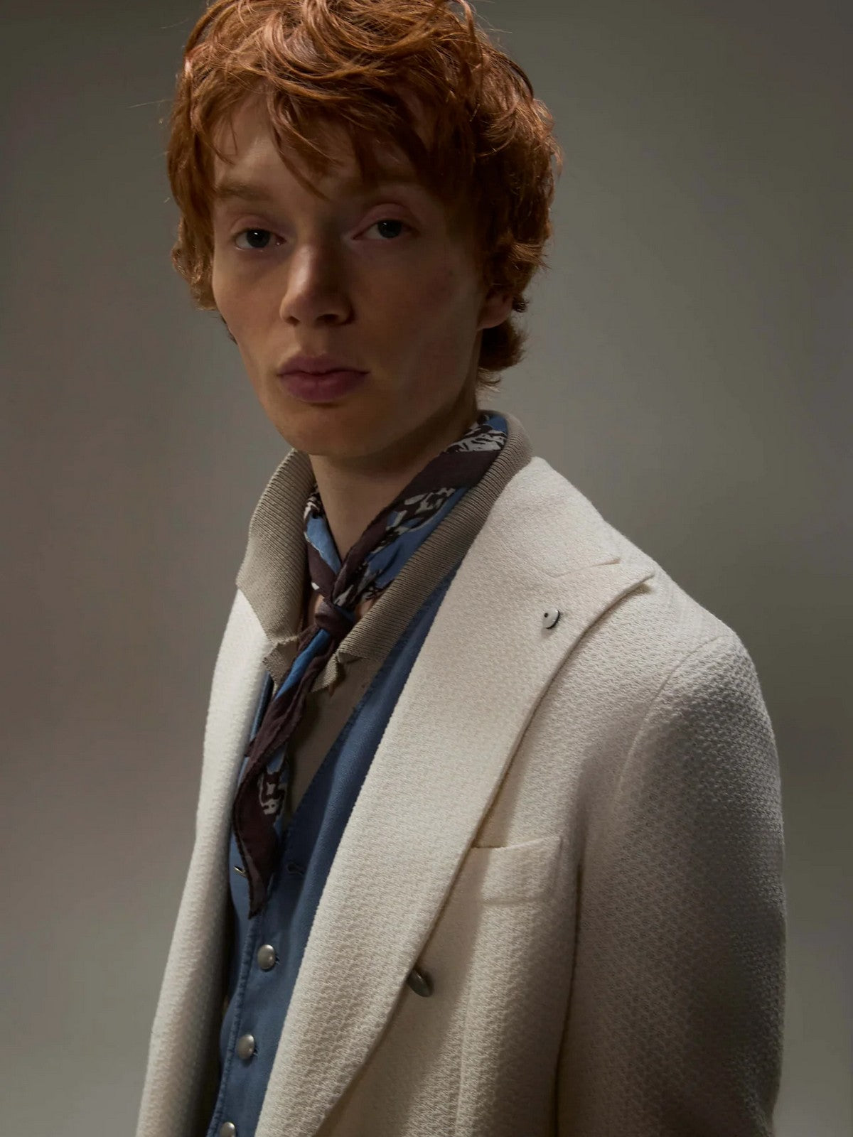 L.B.M. 1911 Giacca Uomo Tom 55210/1 2813 Bianco