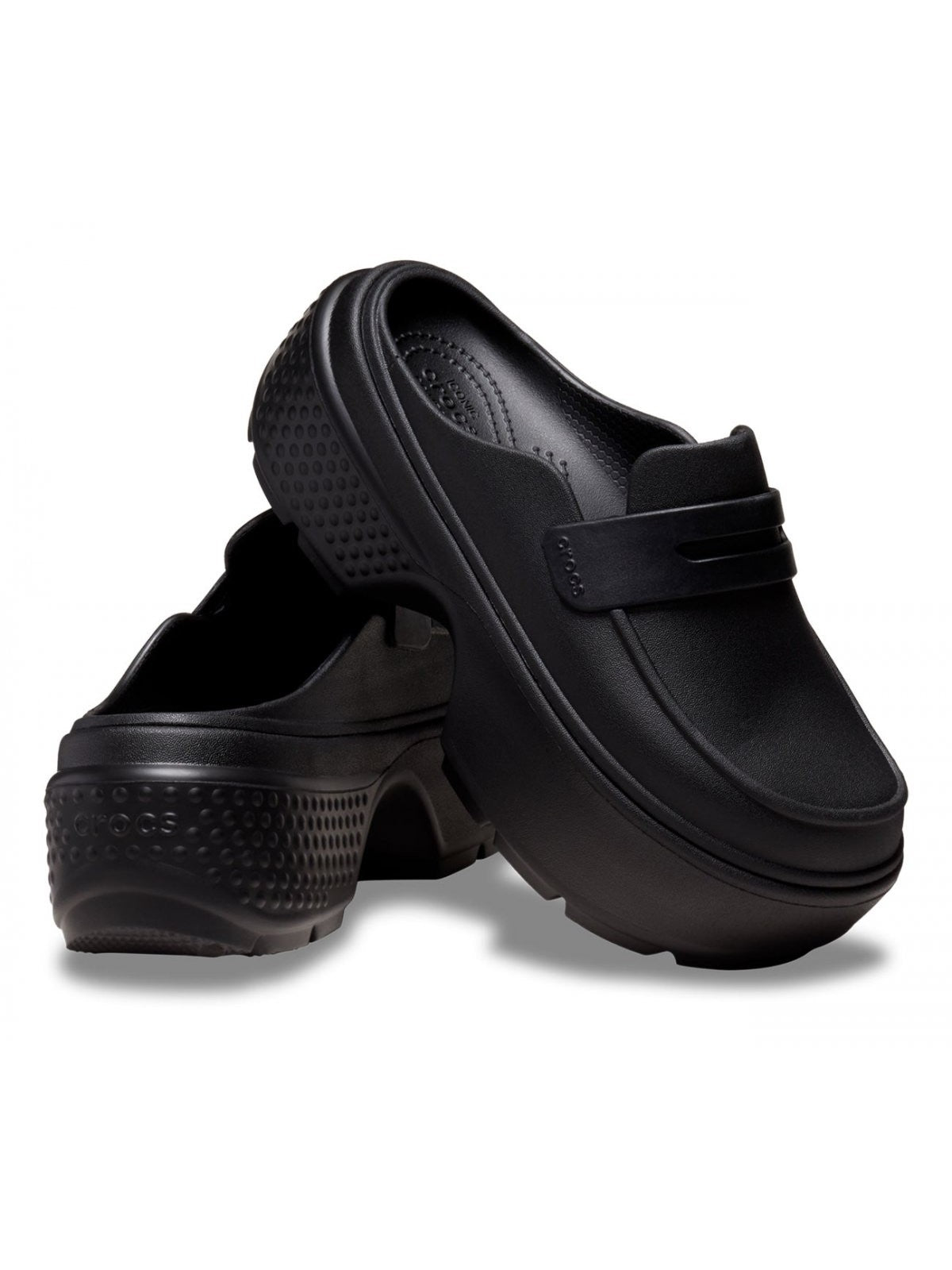 Crocs ciabatta femme stomp Loafer CR.209937 060 noir