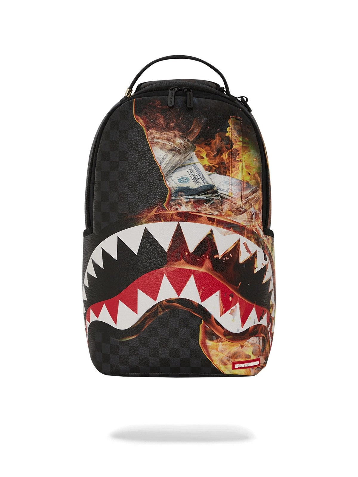 SPRAYGROUND Cheque de tiburón cheque 910b6358nsz mochila negra