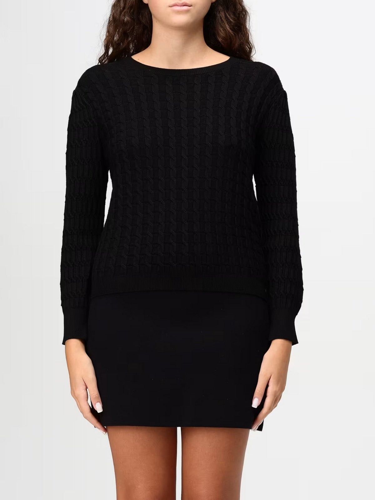 TWINSET Maglione Donna 242TP3340 00006 Nero gioboutiqueweb