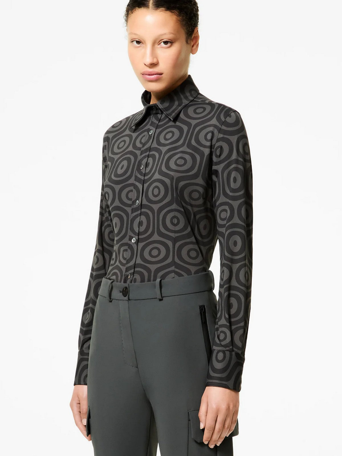 RRD Camicia Donna Rita wom shirt W25819 20 20 FOREST GREEN