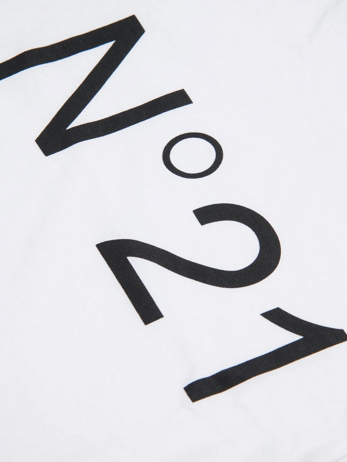 N°21 T-shirt Unisex bambino N21173 N0153 0N100 WHITE