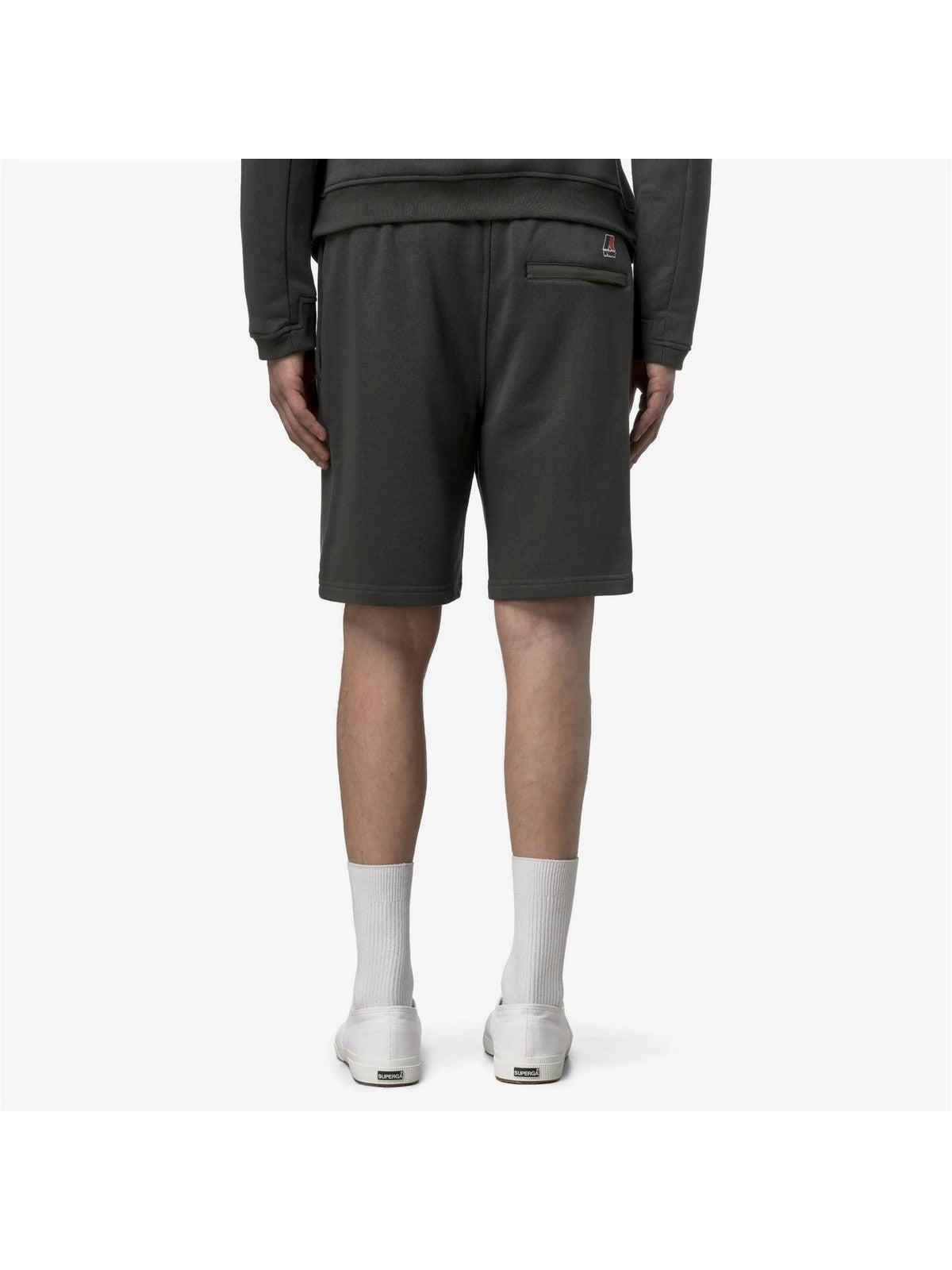 K-WAY Bermuda Uomo CASIMIR POLY COTTON K5138GW WMR GREEN BLACKISH