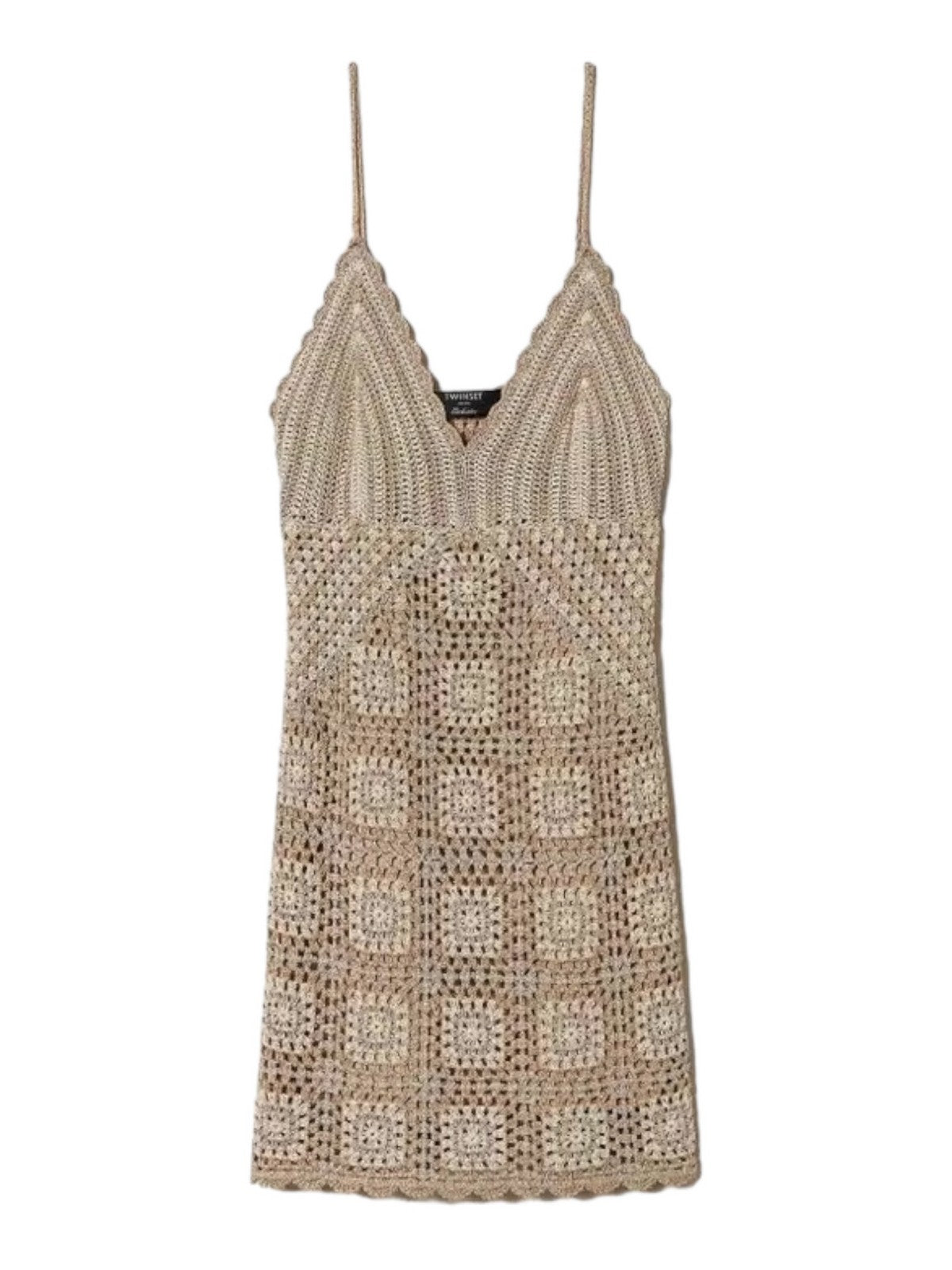 Twinset Woman Kleid 241TT3312 11645 Gold