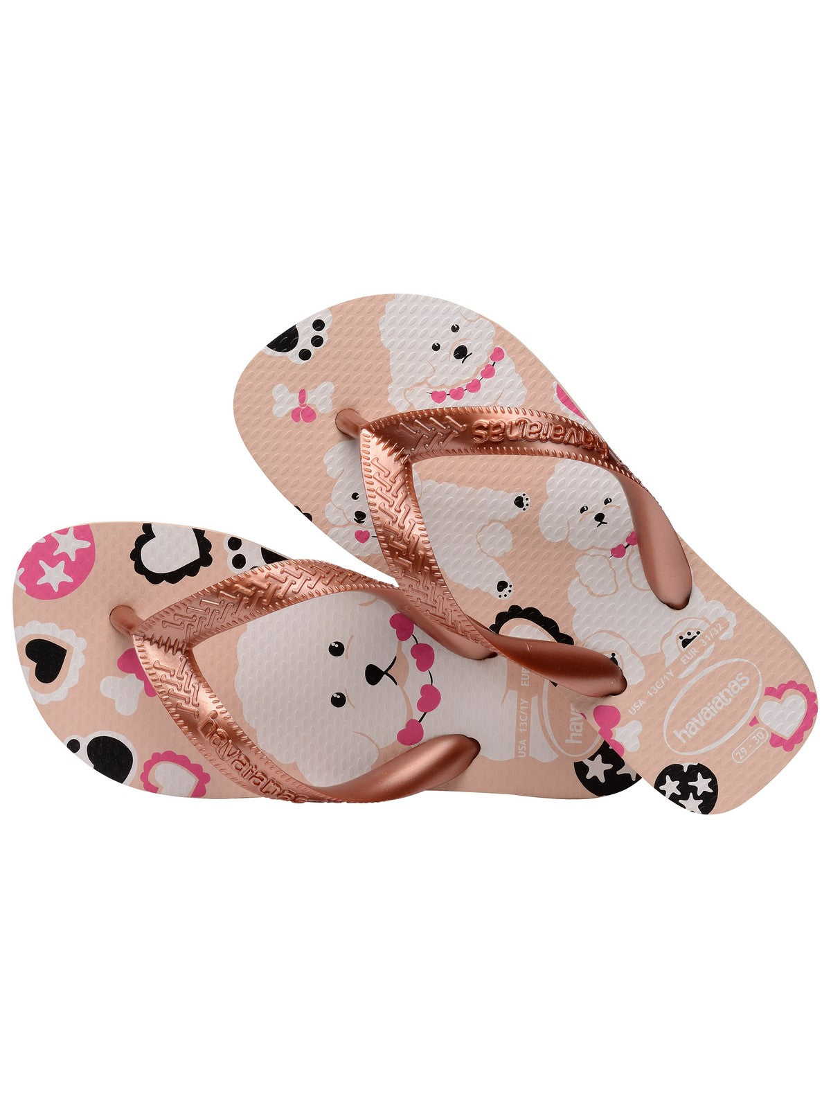 HAVAIANAS Infradito Bambine e ragazze Hav. kids Top Pets 4146823.3606 Rosa gioboutiqueweb