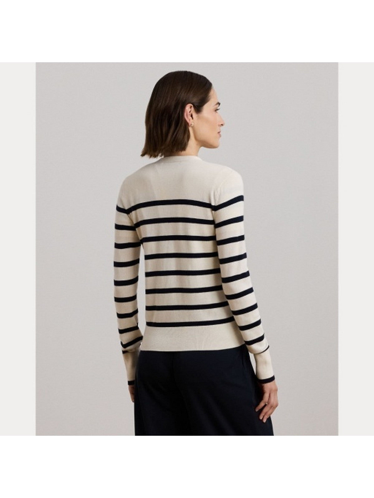 LAUREN RALPH LAUREN Cardigan Donna DENZEL 200957476 002 Beige gioboutiqueweb