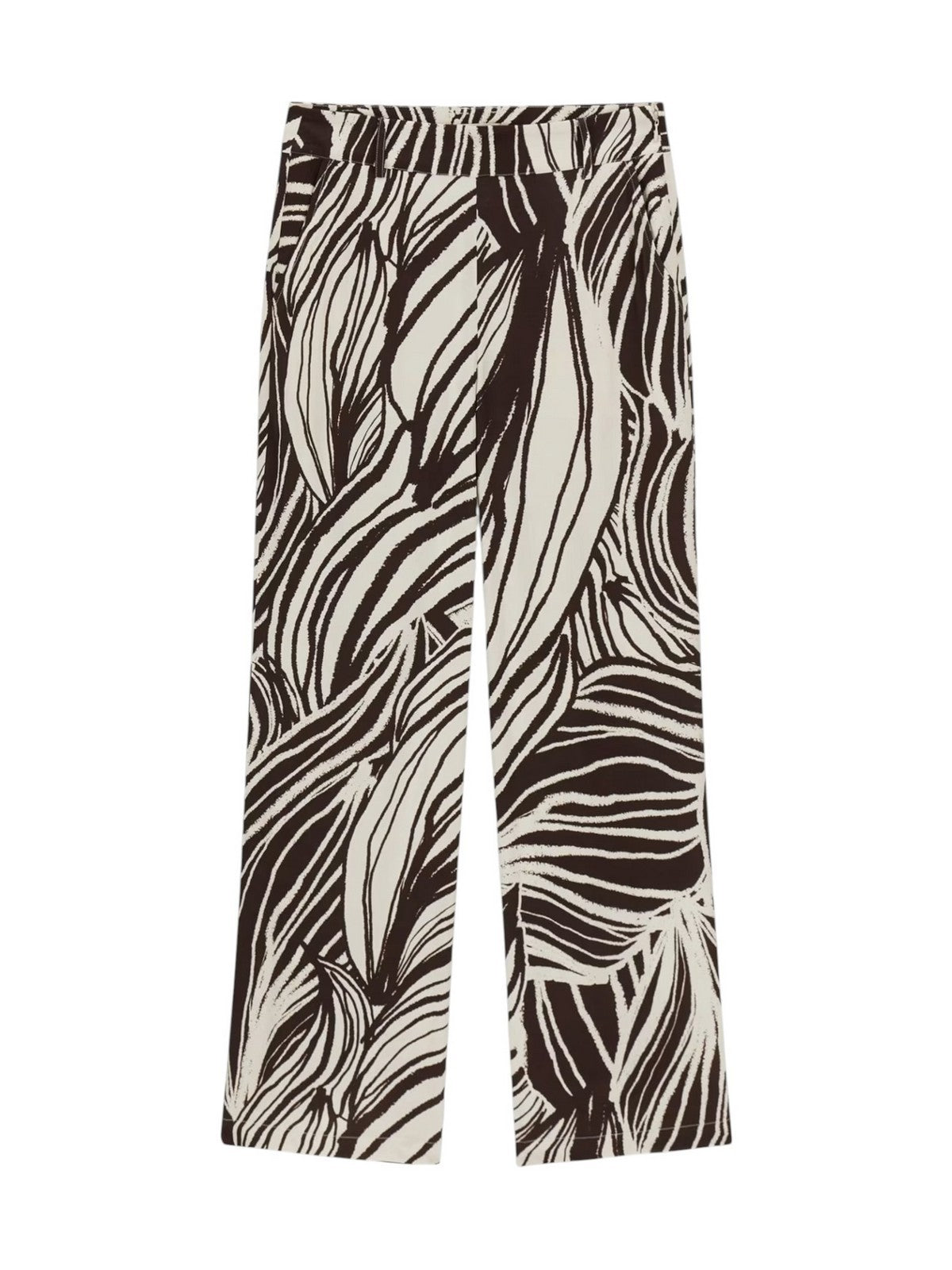 GUESS Pantalone Donna BASTIENNE WIDE LEG TROUSER W6GB19 W1972 PMIC WILD ESCAPE PRINT