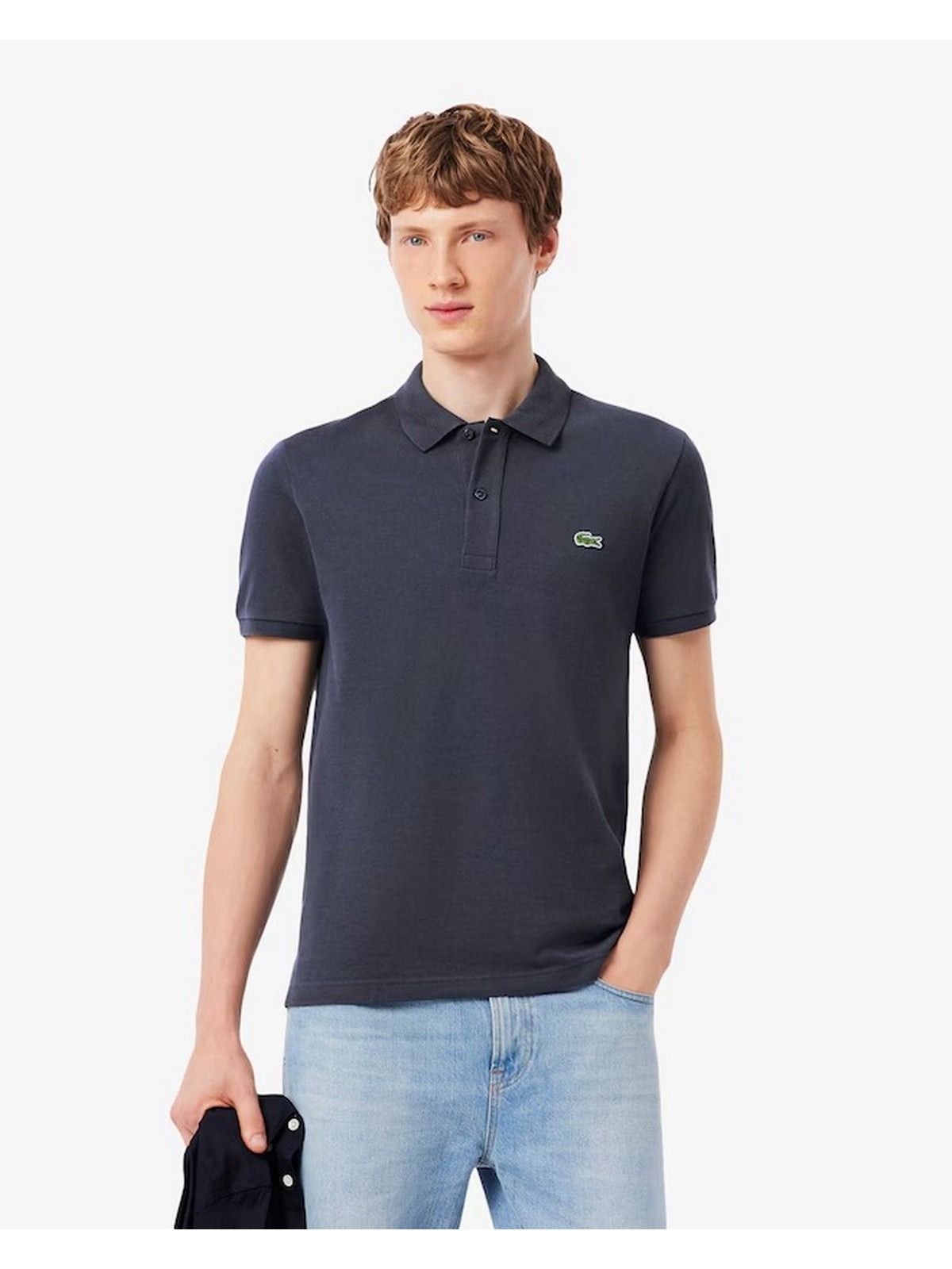 LACOSTE Polo Uomo PH4012 S5T GRIGIO SCURO