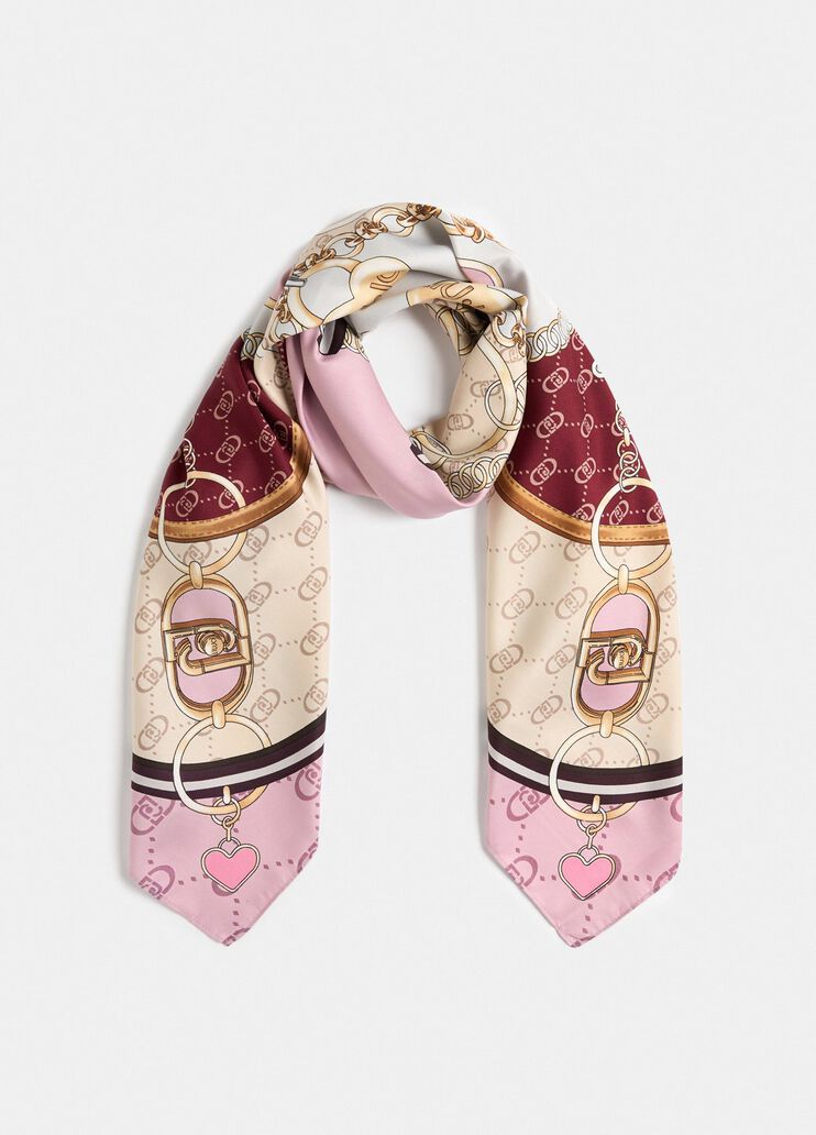 LIU JO SOFT Foulard Donna 2F5078T0300 43204 Fragrant lilac