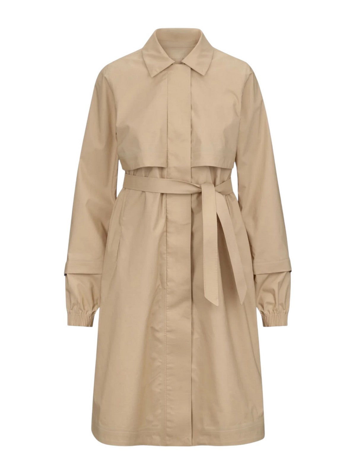 K-WAY Trench Donna JESY 3L POPLIN K7132RW AZI Beige gioboutiqueweb