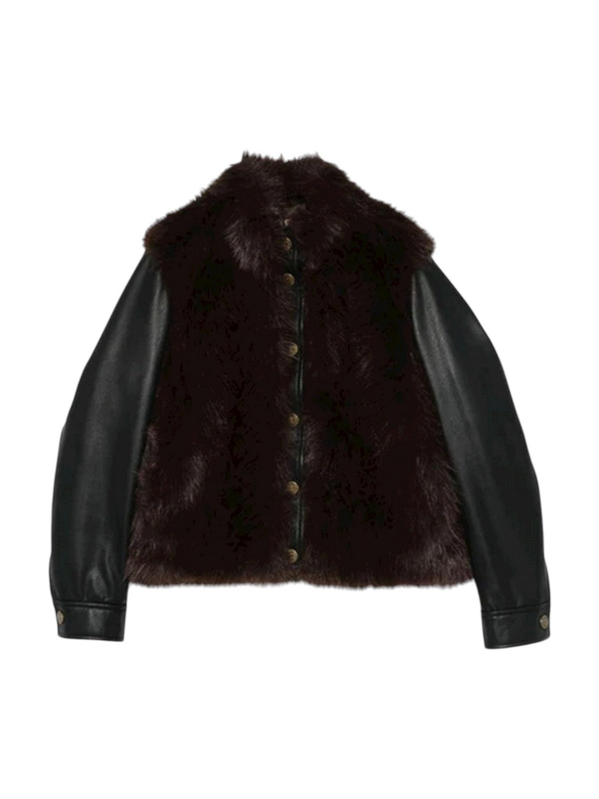 TWINSET Giubbino Donna WARM HUG 252TP2420 12792 BIC.DEEP TAUPE/NERO