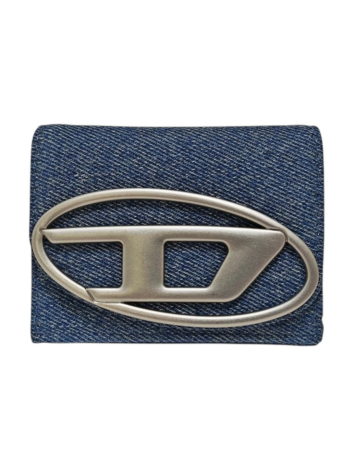 DIESEL Women's Wallet 1DR 1DR TRI FOLD COIN XS II WALLET X09887 P1730 H8457 420 - MEDIUM BLUE