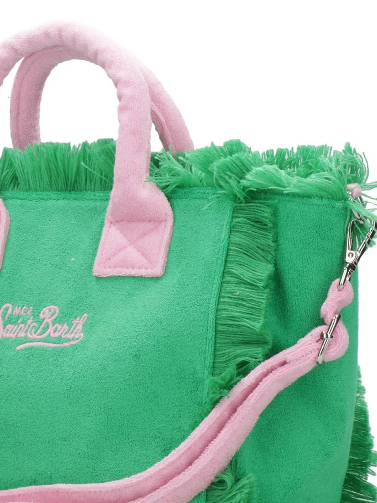 MC2 SAINT BARTH Borsa Donna COLETTE SPONGE 01450F Verde gioboutiqueweb