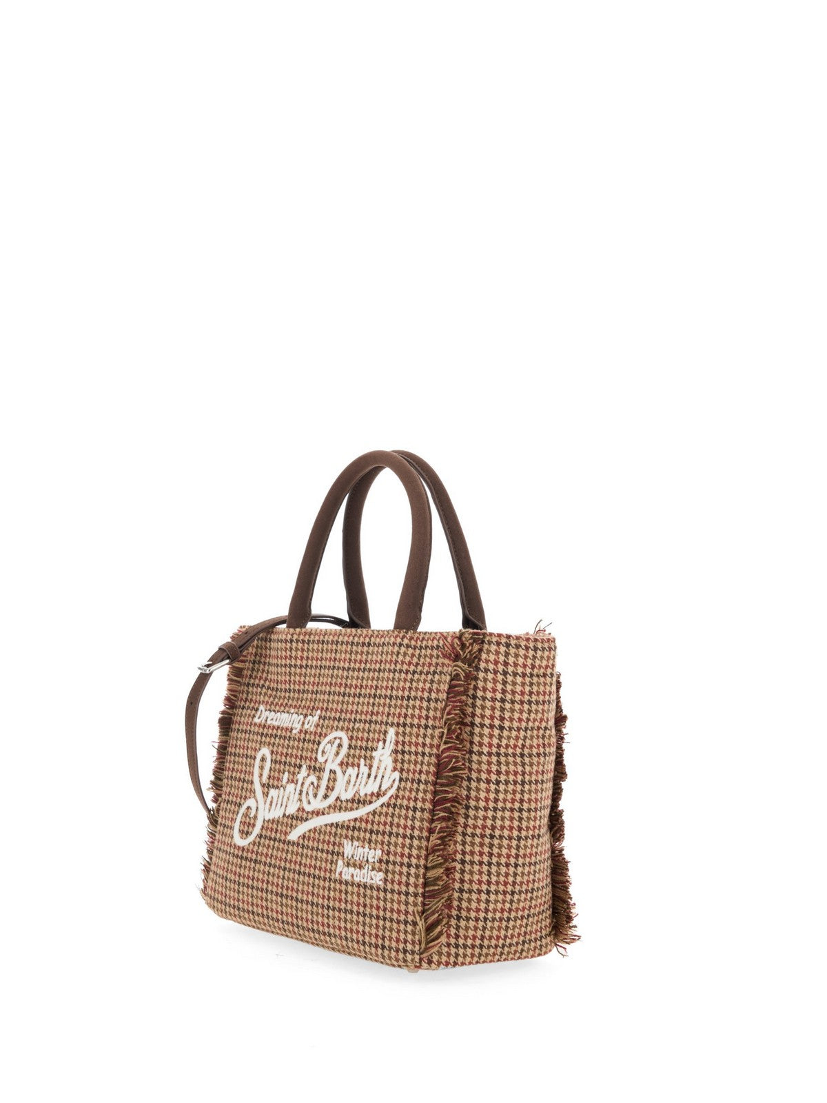 MC2 SAINT BARTH Borsa Donna COLETTE WOOL 00282I PIED DE POULE SOFT 45 EMB
