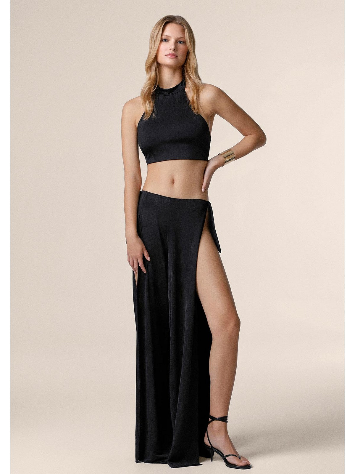 ME FUI Top Donna MF25-0327BK BLACK gioboutiqueweb