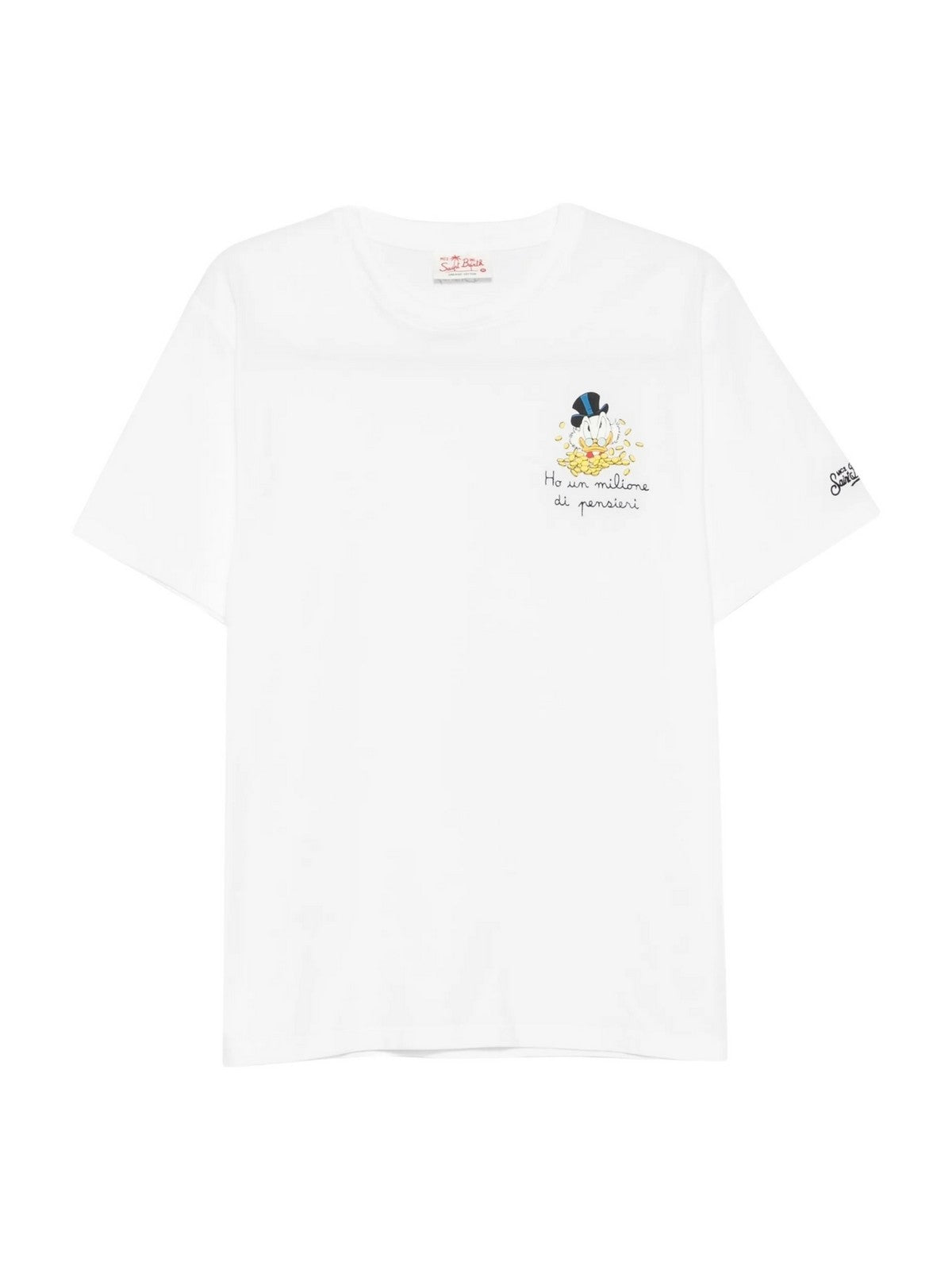 MC2 SAINT BARTH T-shirt Uomo PORTOFINO 04206L SCROOGE PENSIERI 01N EMB
