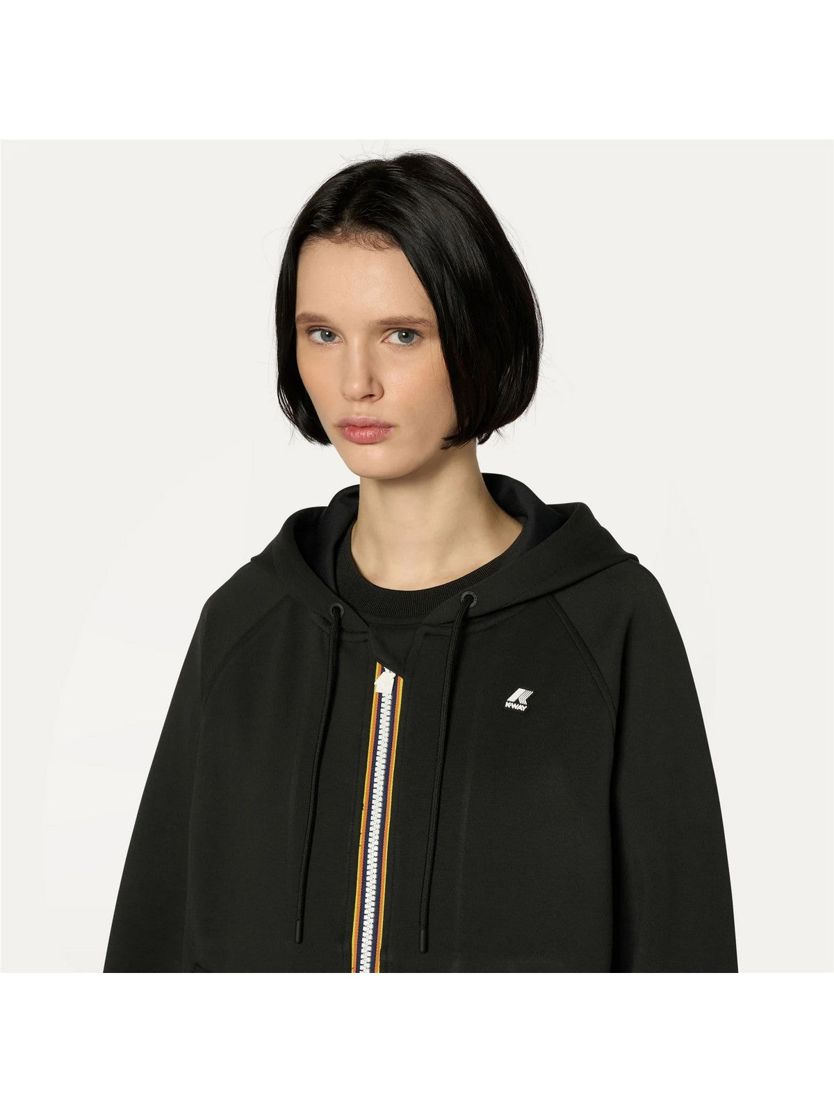 K-Way-Jacke Frau Lydie Light Spacer K111Q4W USY Schwarz