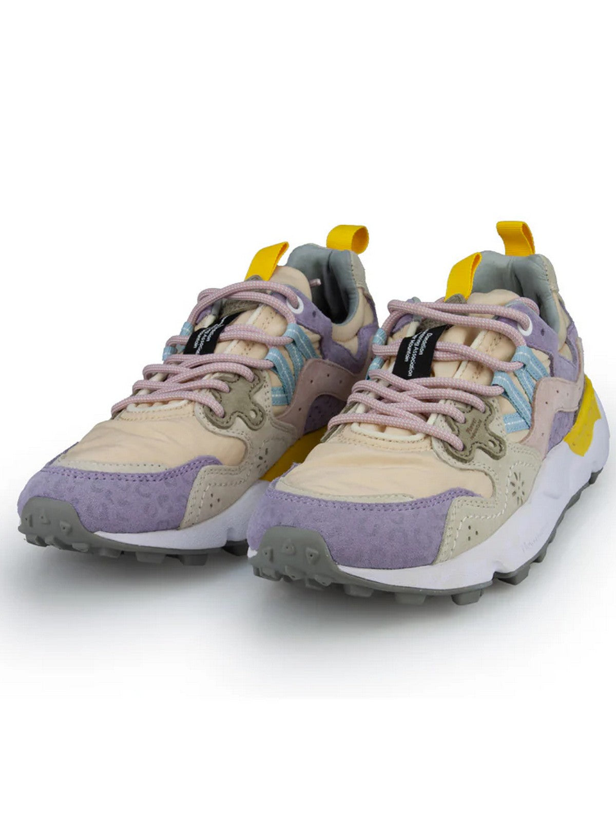 Trampki damskie FLOWER MOUNTAIN YAMANO 3 WOMAN 2017817-63-1M33 LILAC-ŁOSOSIOWO-RÓŻOWY