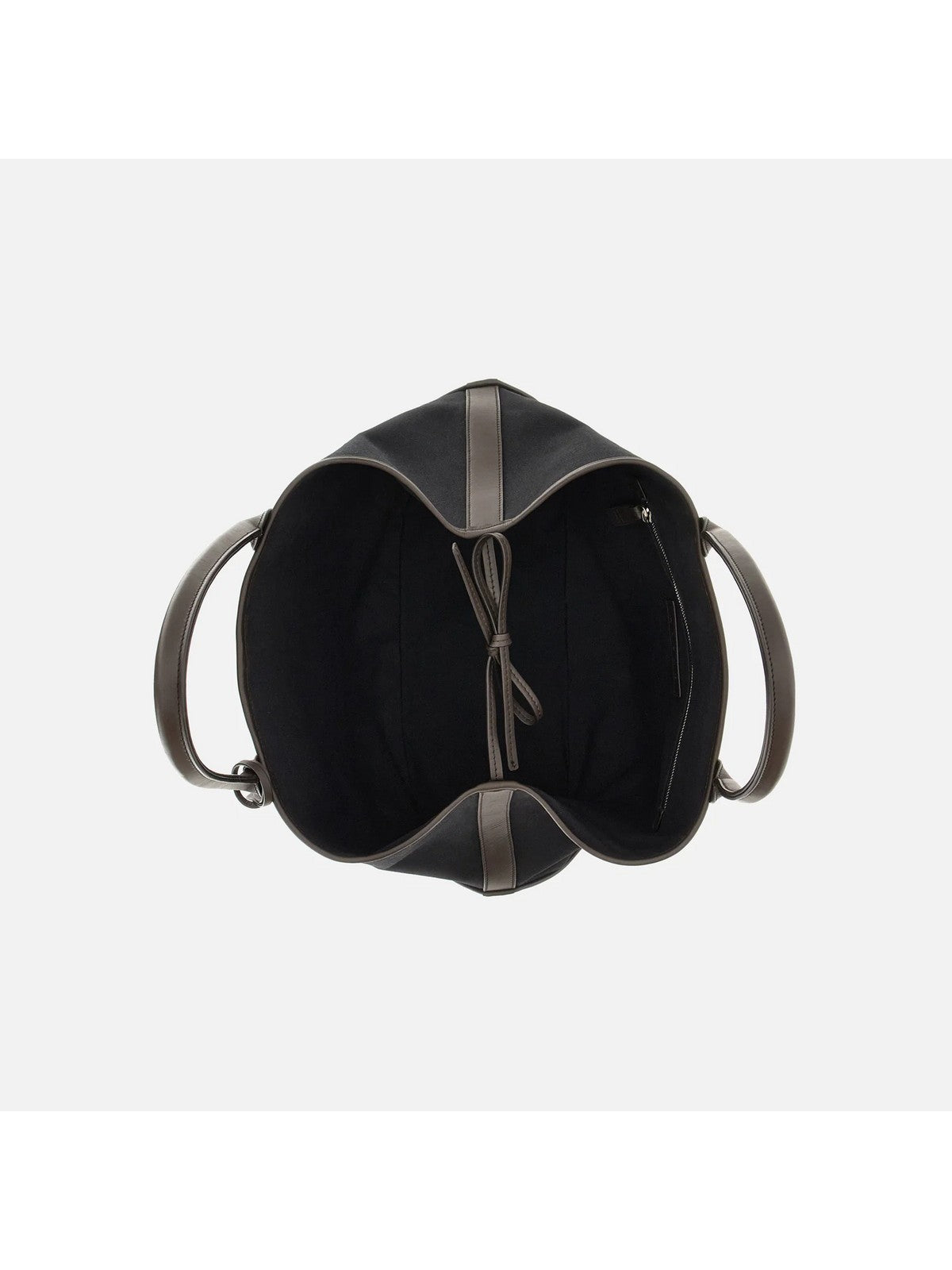 HOGAN Borsa Donna ADDRESS SHOPPING MEDIA TESSUTO KBW01TA2300UH7012D B999(NERO)+S808(PALISSANDRO)