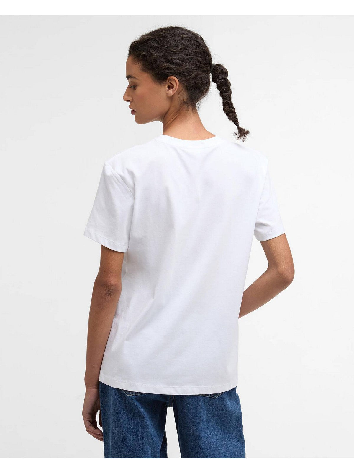 BARBOUR T-shirt Donna BEDALE T-SHIRT LTS0715 WH11 WHITE