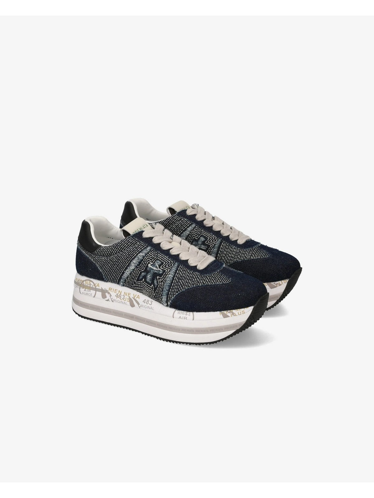 PREMIATA Sneaker Donna BETH VAR 6957 Blu gioboutiqueweb