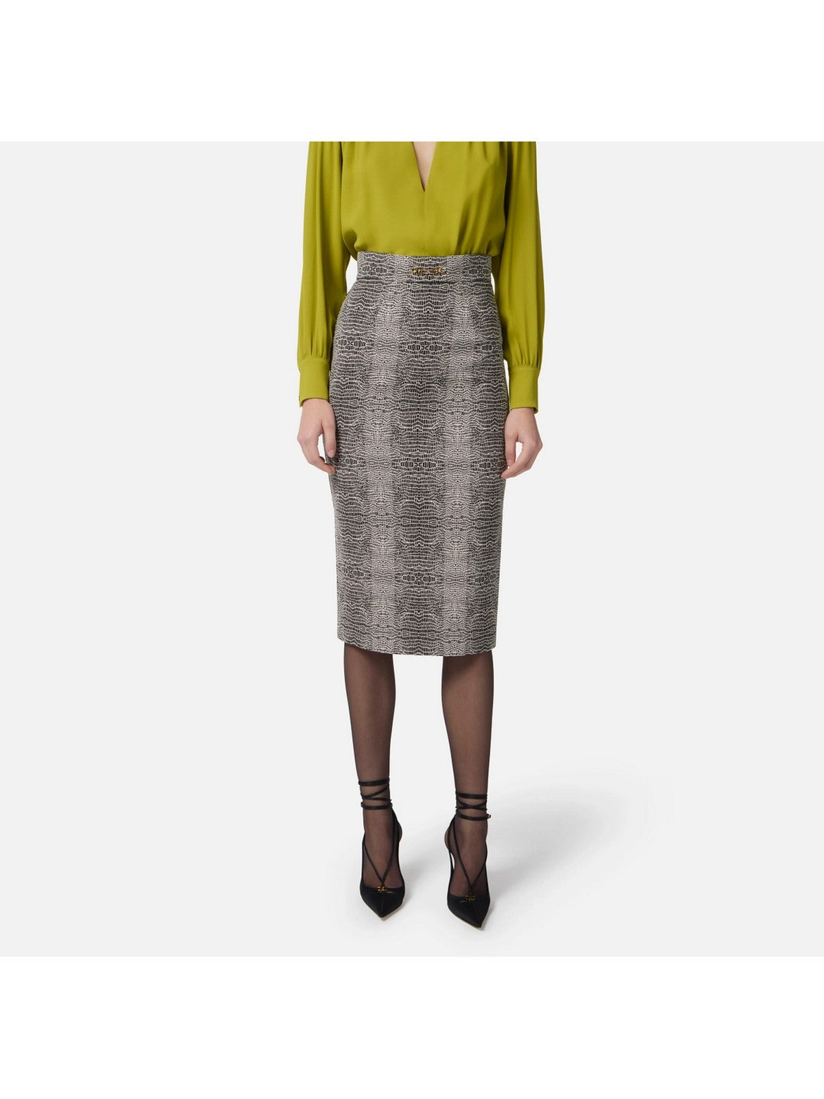 ELISABETTA FRANCHI Gonna Donna GO14157E2 110 Nero