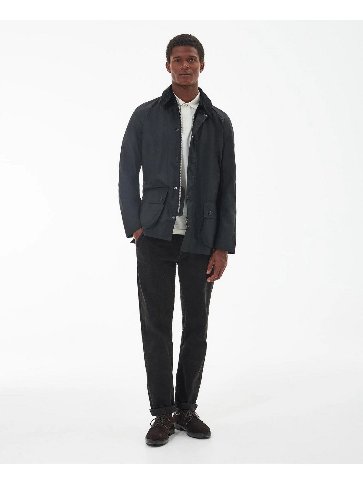 BARBOUR Giubbino Uomo Ashby MWX0339 BK72 BLACK/CLASSIC