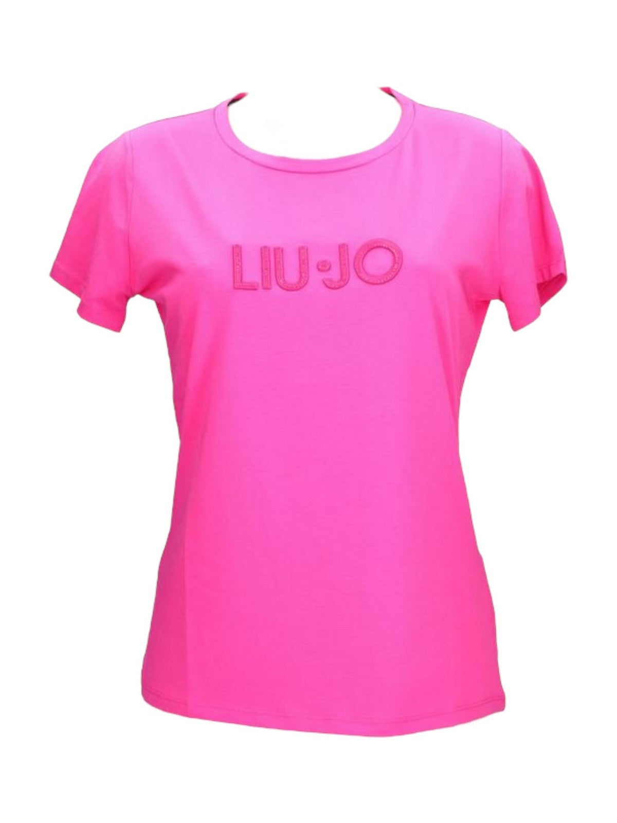 LIU JO SPORT T-Shirt e Polo Donna TA4136JS003 N9158 Rosa gioboutiqueweb