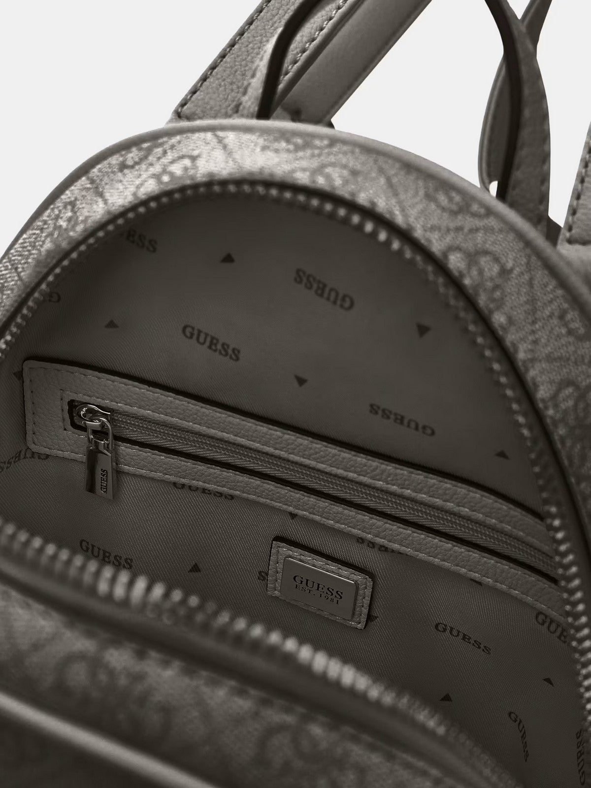 GUESS Zaino Donna MANHATTAN II BACKPACK HWSG71 18320 CLO COAL LOGO