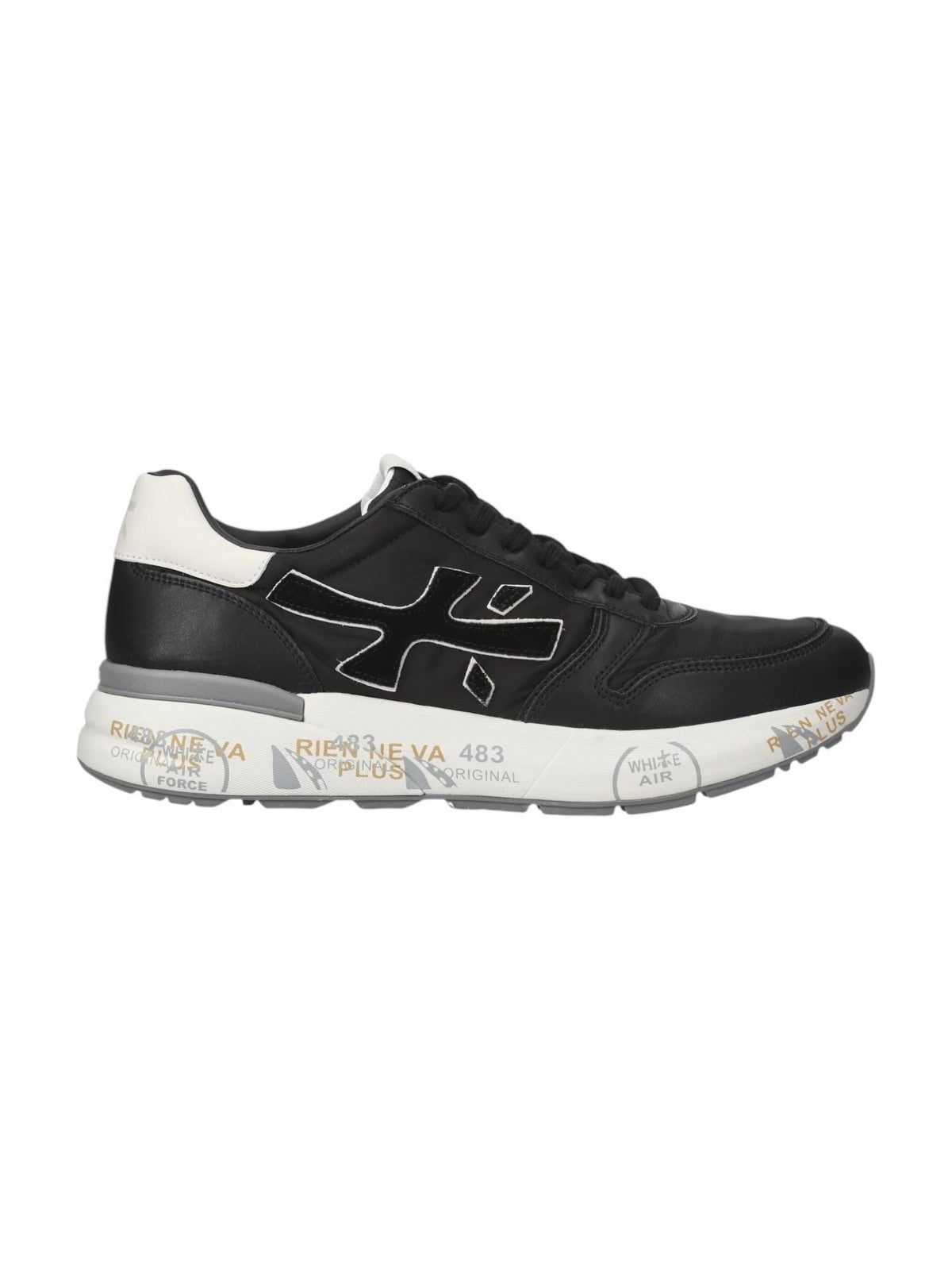 PREMIATA Sneaker Uomo MICK VAR 7249 Nero gioboutiqueweb