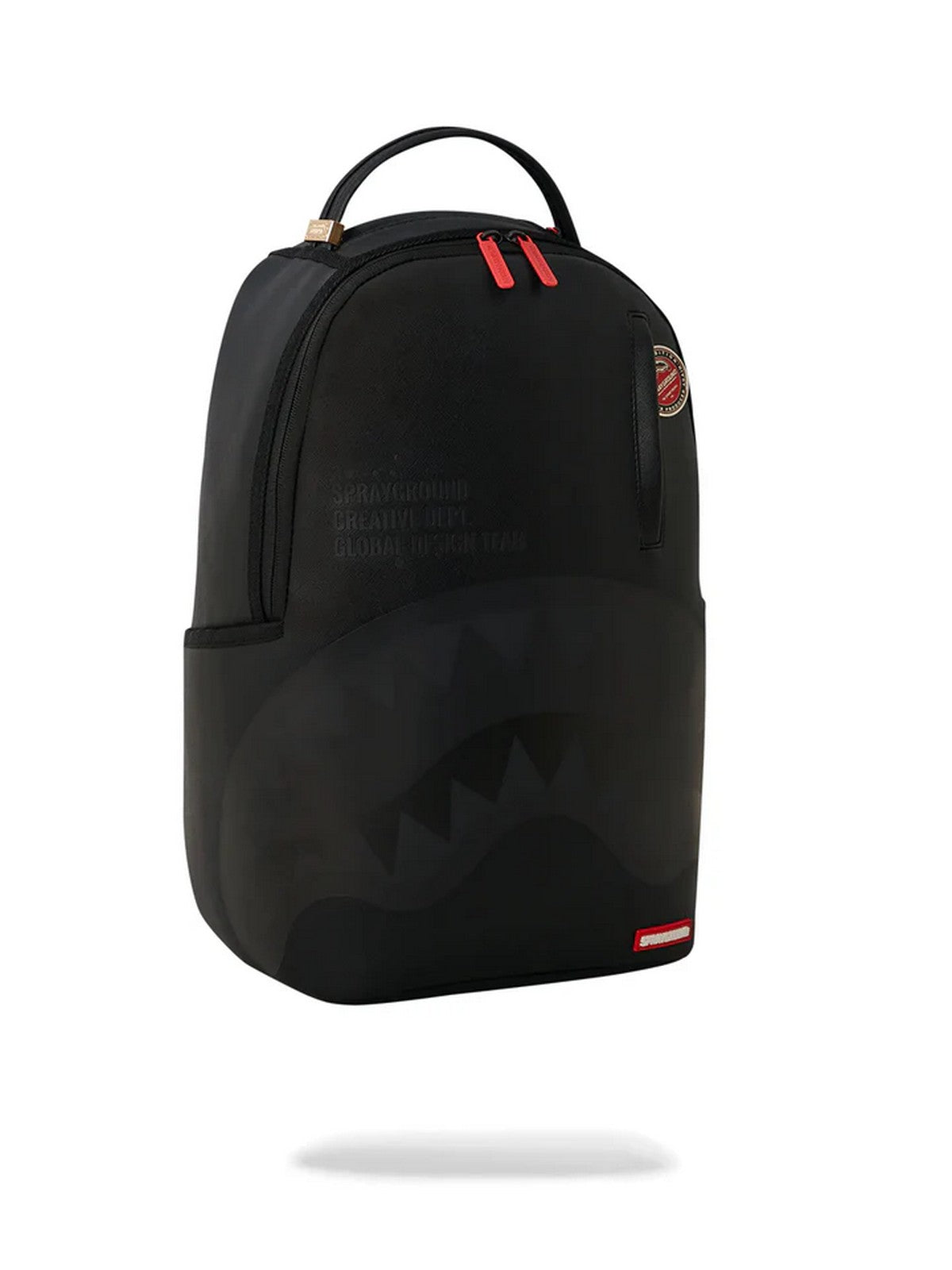SPRAYGROUND Zaino Uomo SHARK CENTRAL BLACK 2 PULLER 910B6344NSZ Nero gioboutiqueweb