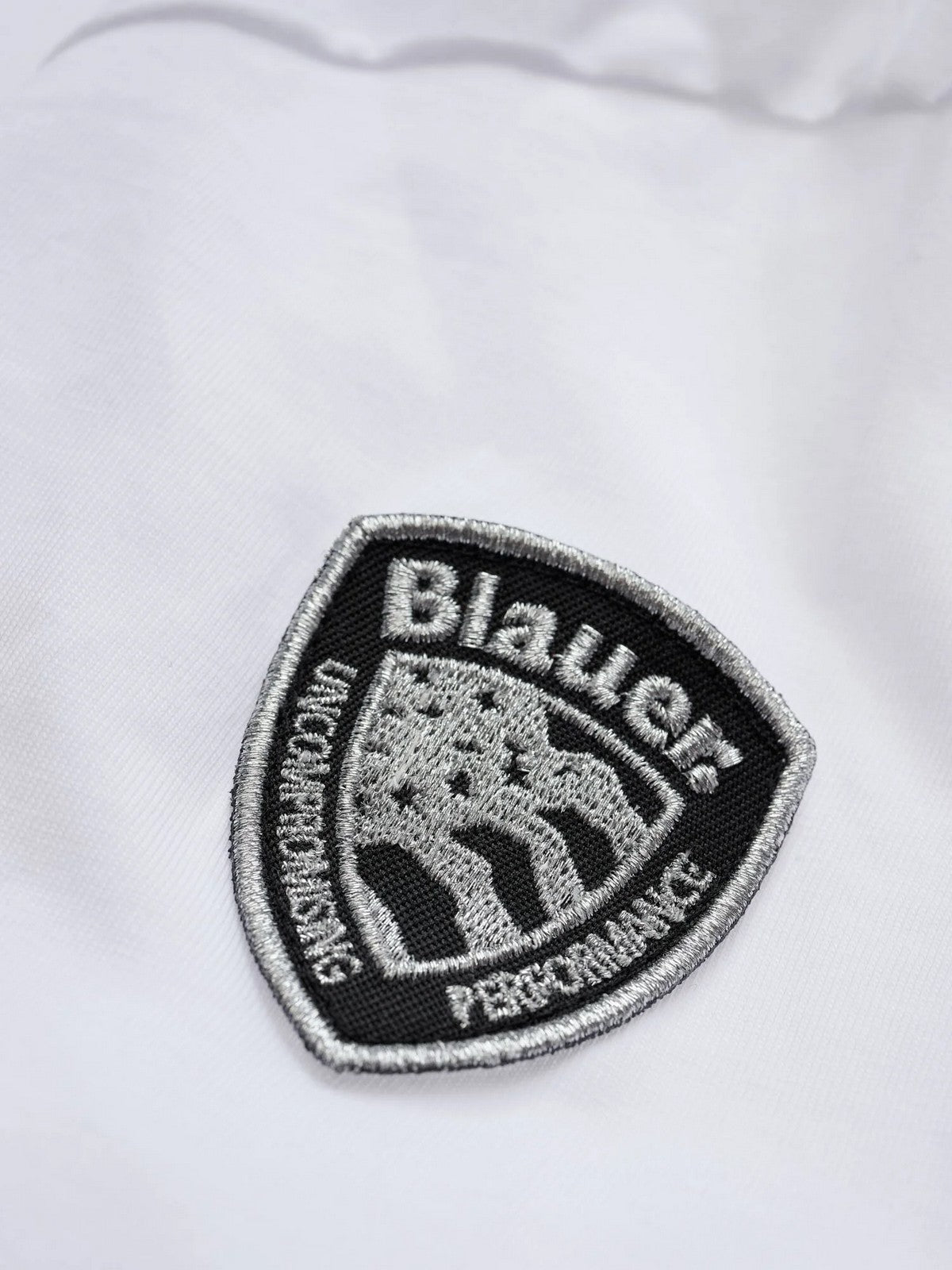 BLAUER T-shirt Uomo Anthony 25SBLUH02275 007100 100 Bianco gioboutiqueweb