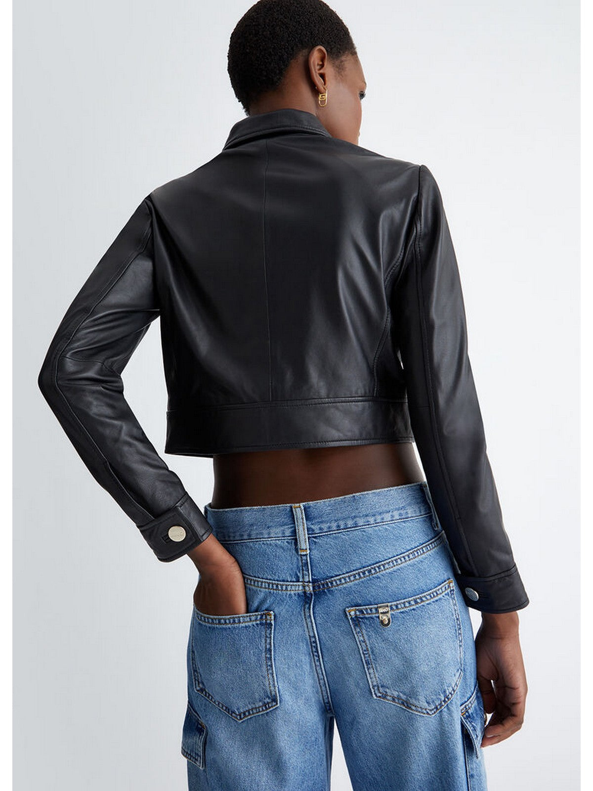 Liu Jo Black Woman Jacket CA4254P0336 22222 Schwarz