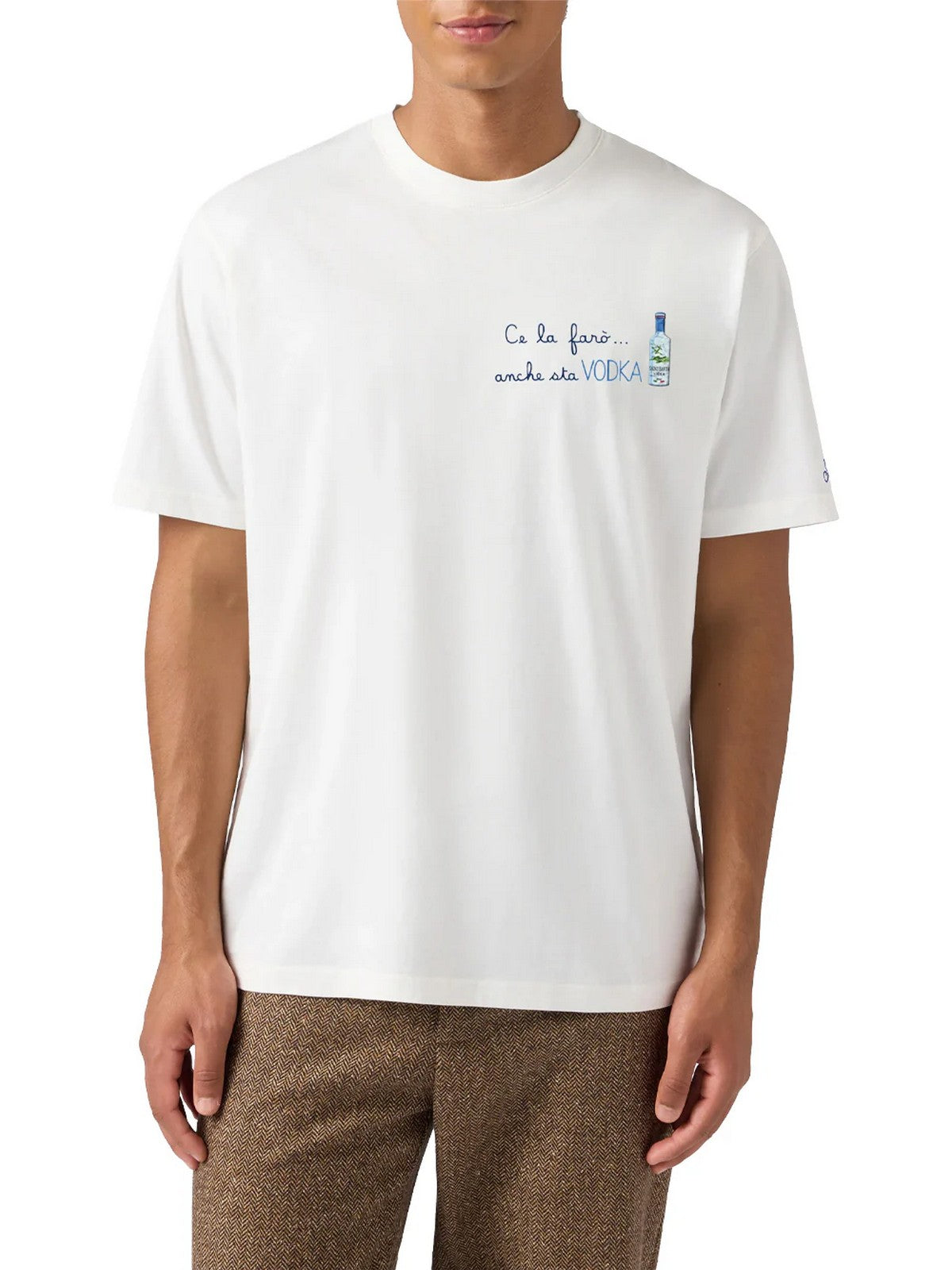 MC2 SAINT BARTH T-shirt Uomo PORTOFINO 04492L STA VODKA 01N EMB