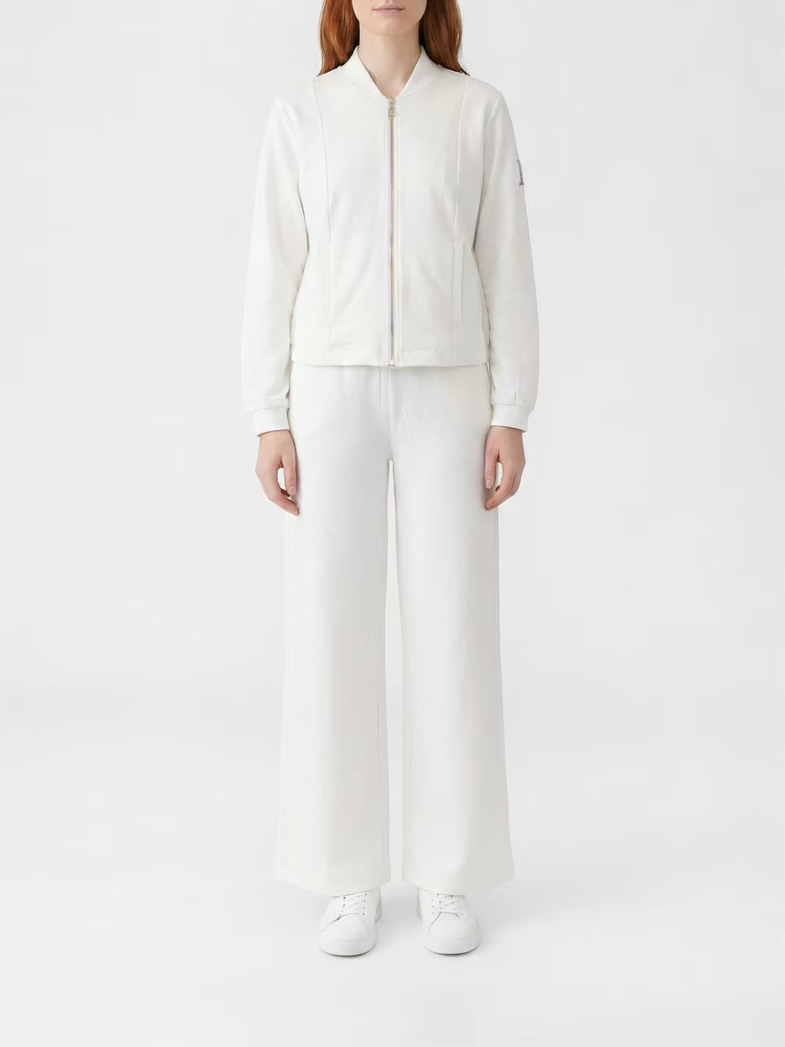 LIU JO SPORT Tuta Donna TA6222FS090 10105 White milk