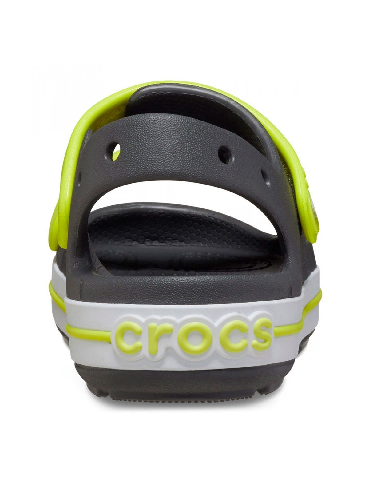 CROCS Sandalo Bamnini e ragazzi Crocband Cruiser Sandal T 209424 1NJ SLATE GREY/ ACIDITY gioboutiqueweb
